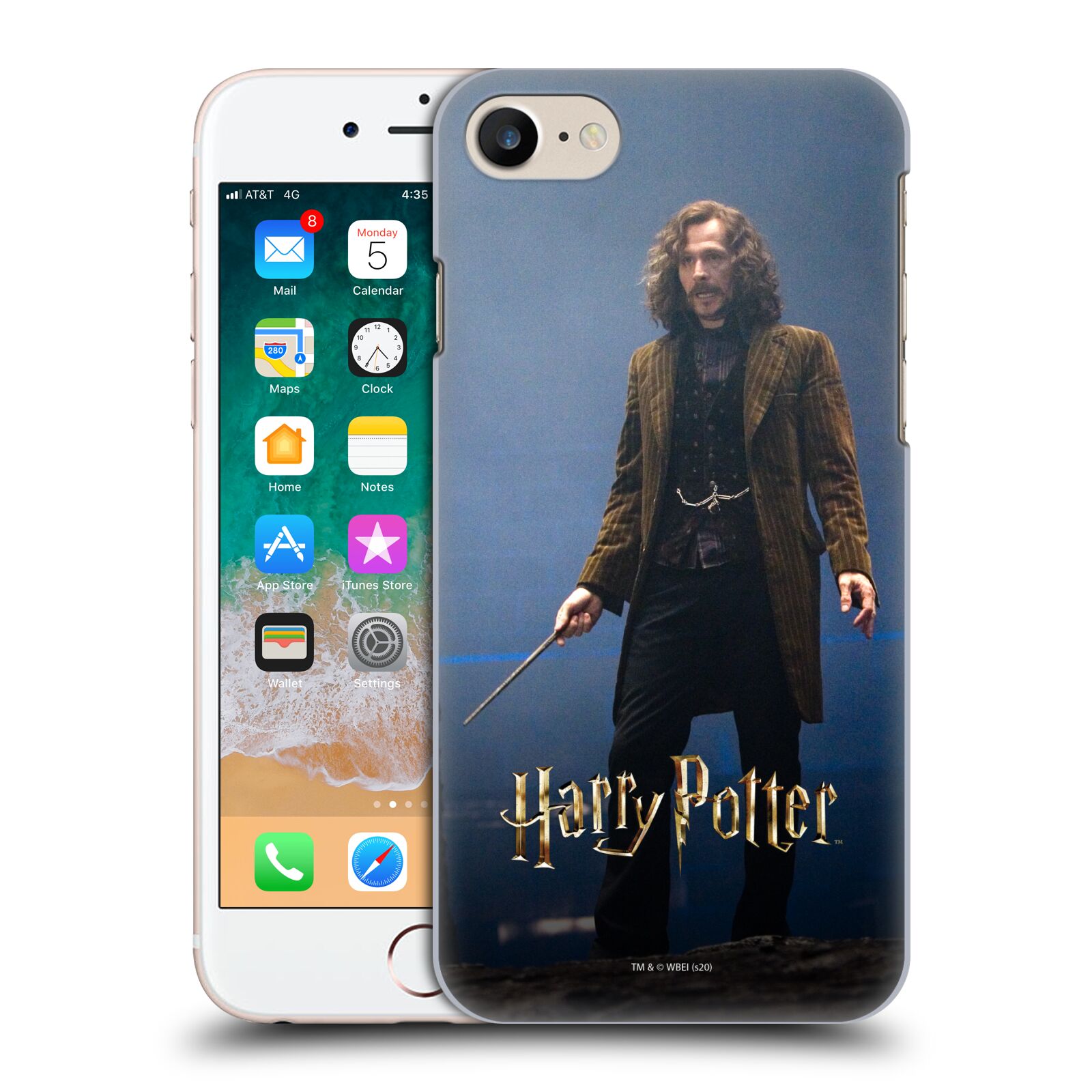 Pouzdro na mobil Apple Iphone 7/8 - HEAD CASE - Harry Potter - Sirius Black