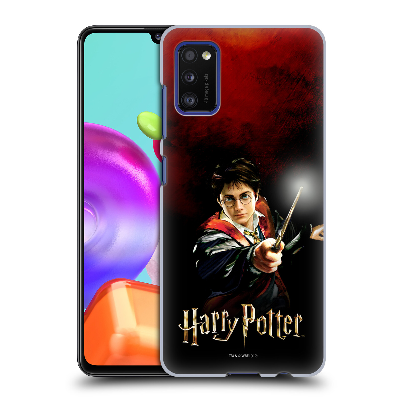 Pouzdro na mobil Samsung Galaxy A41 - HEAD CASE - Harry Potter kouzla