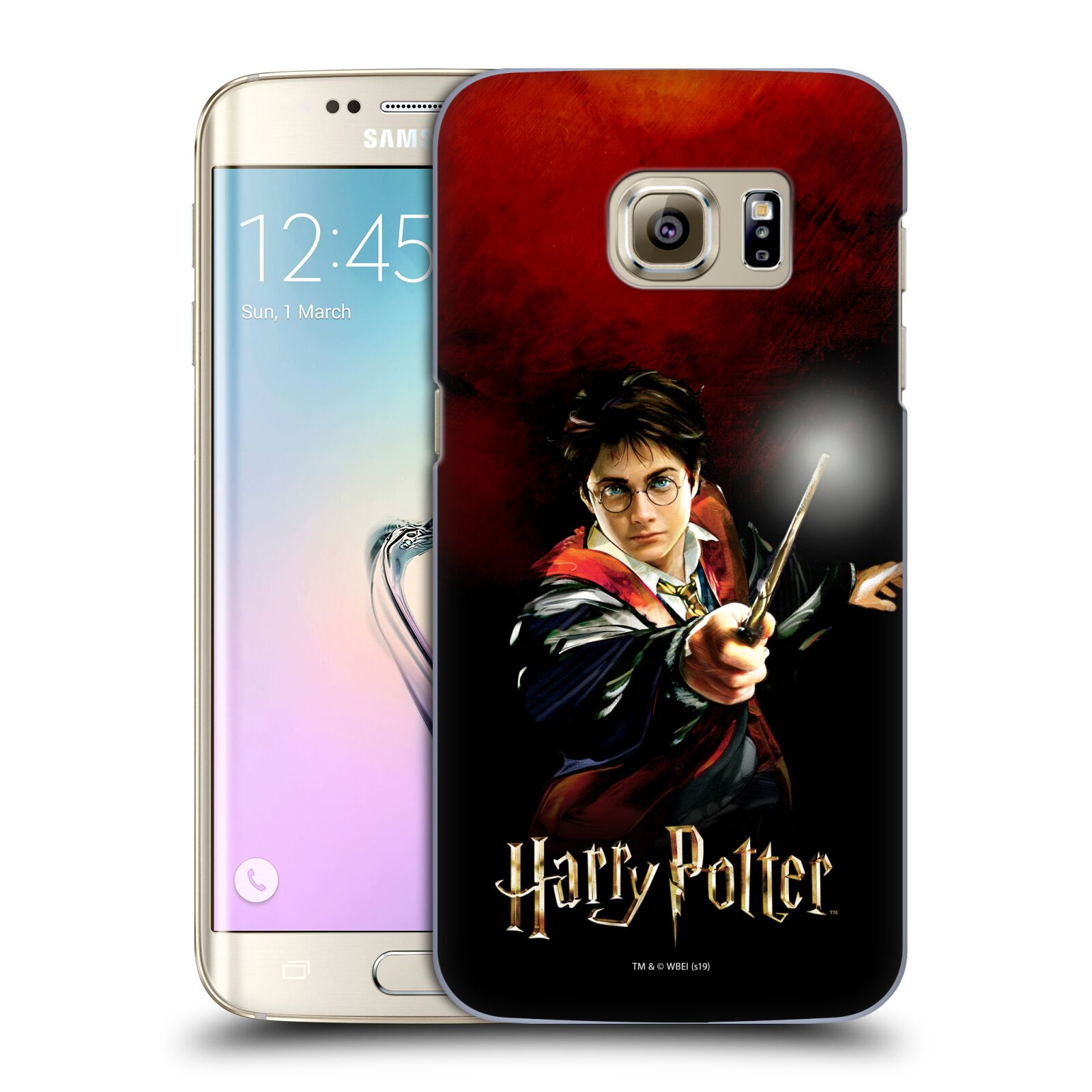 Pouzdro na mobil Samsung Galaxy S7 EDGE - HEAD CASE - Harry Potter kouzla