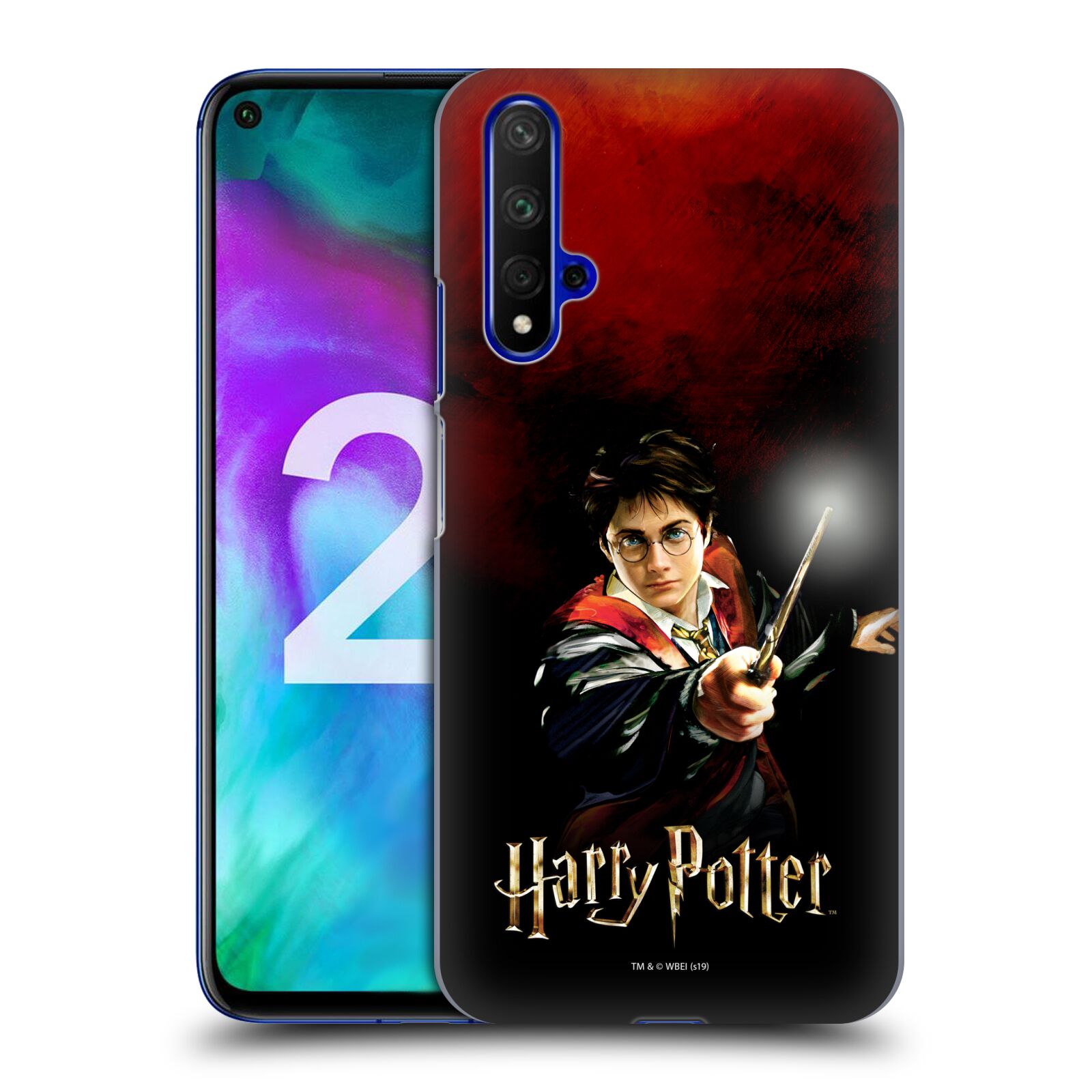 Pouzdro na mobil HONOR 20 - HEAD CASE - Harry Potter kouzla