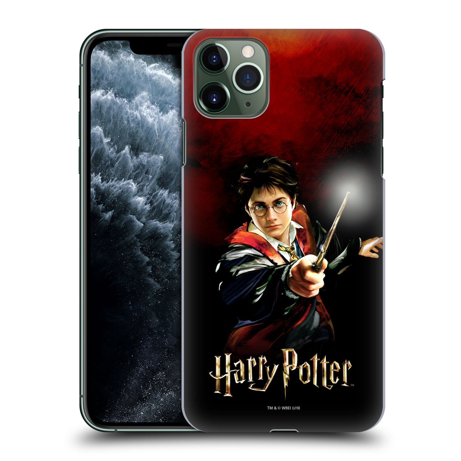 Pouzdro na mobil Apple Iphone 11 PRO MAX - HEAD CASE - Harry Potter kouzla