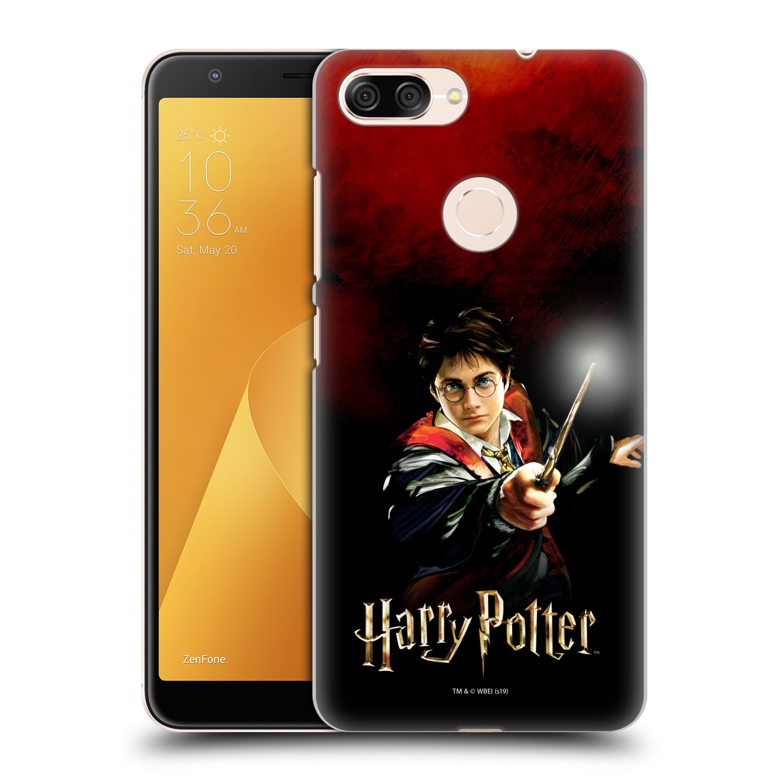 Pouzdro na mobil ASUS ZENFONE Max Plus M1 - HEAD CASE - Harry Potter kouzla
