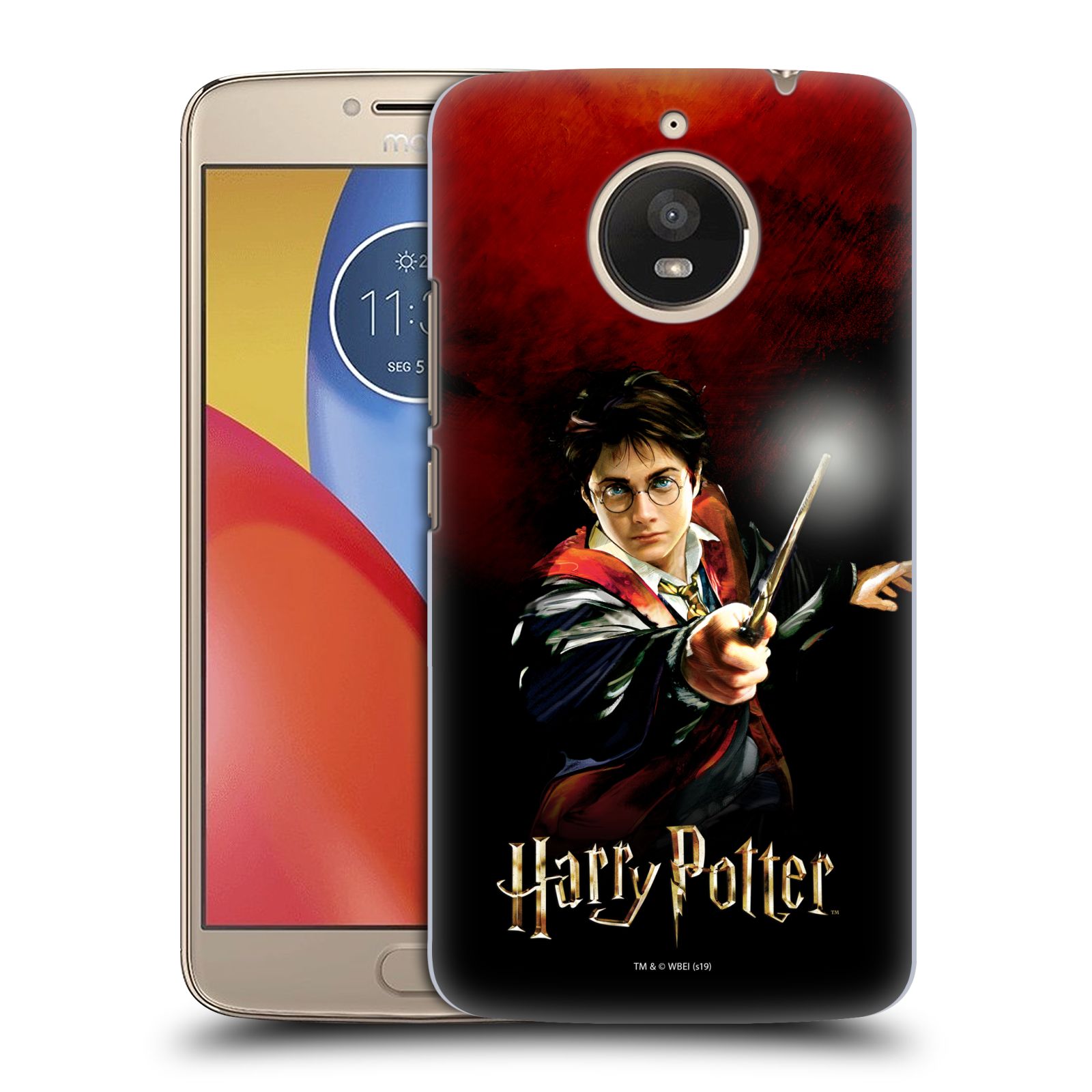 Pouzdro na mobil Lenovo Moto E4 PLUS - HEAD CASE - Harry Potter kouzla