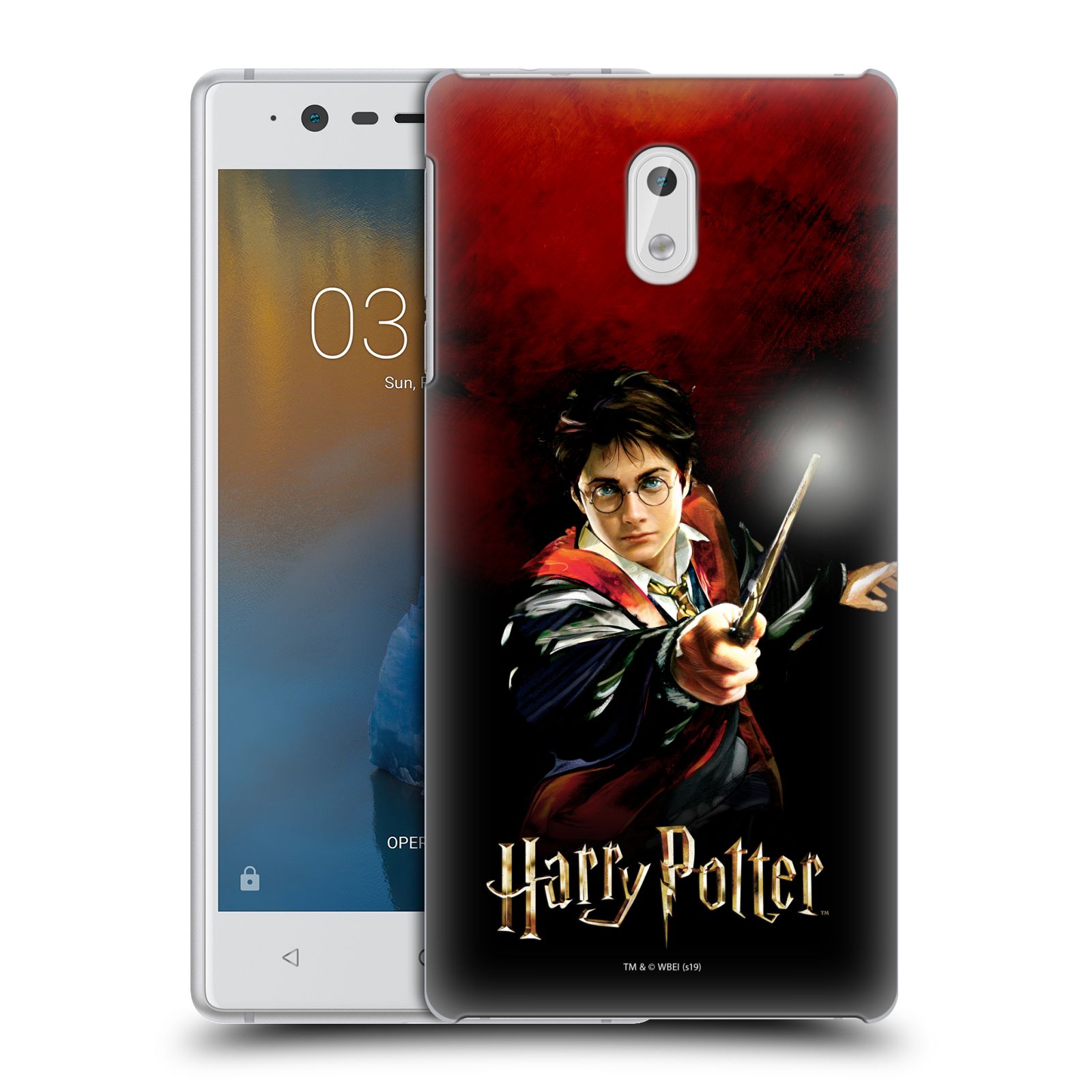 Pouzdro na mobil Nokia 3 - HEAD CASE - Harry Potter kouzla