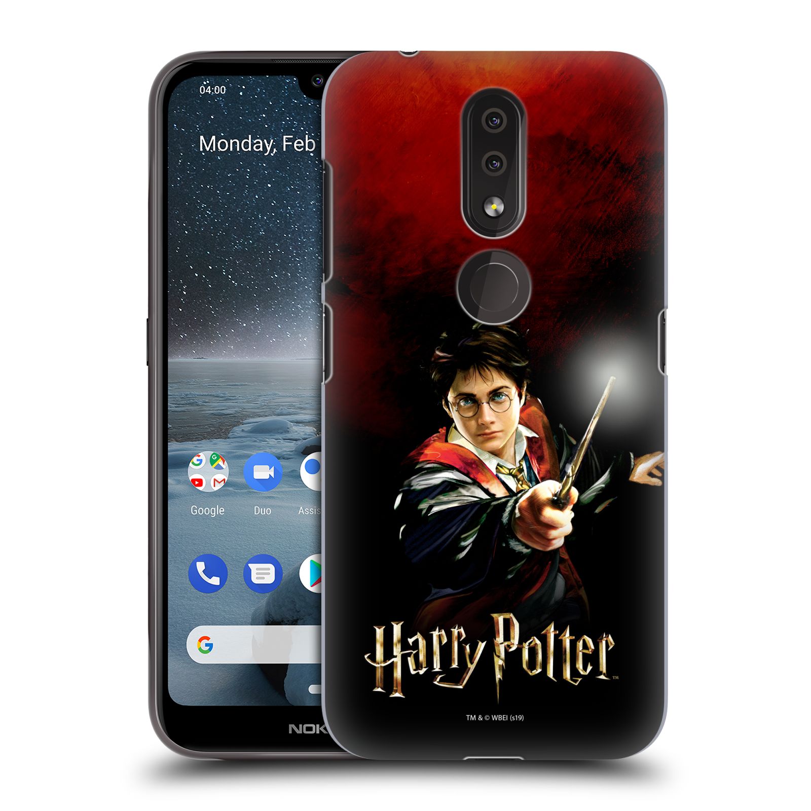 Pouzdro na mobil Nokia 4.2 - HEAD CASE - Harry Potter kouzla