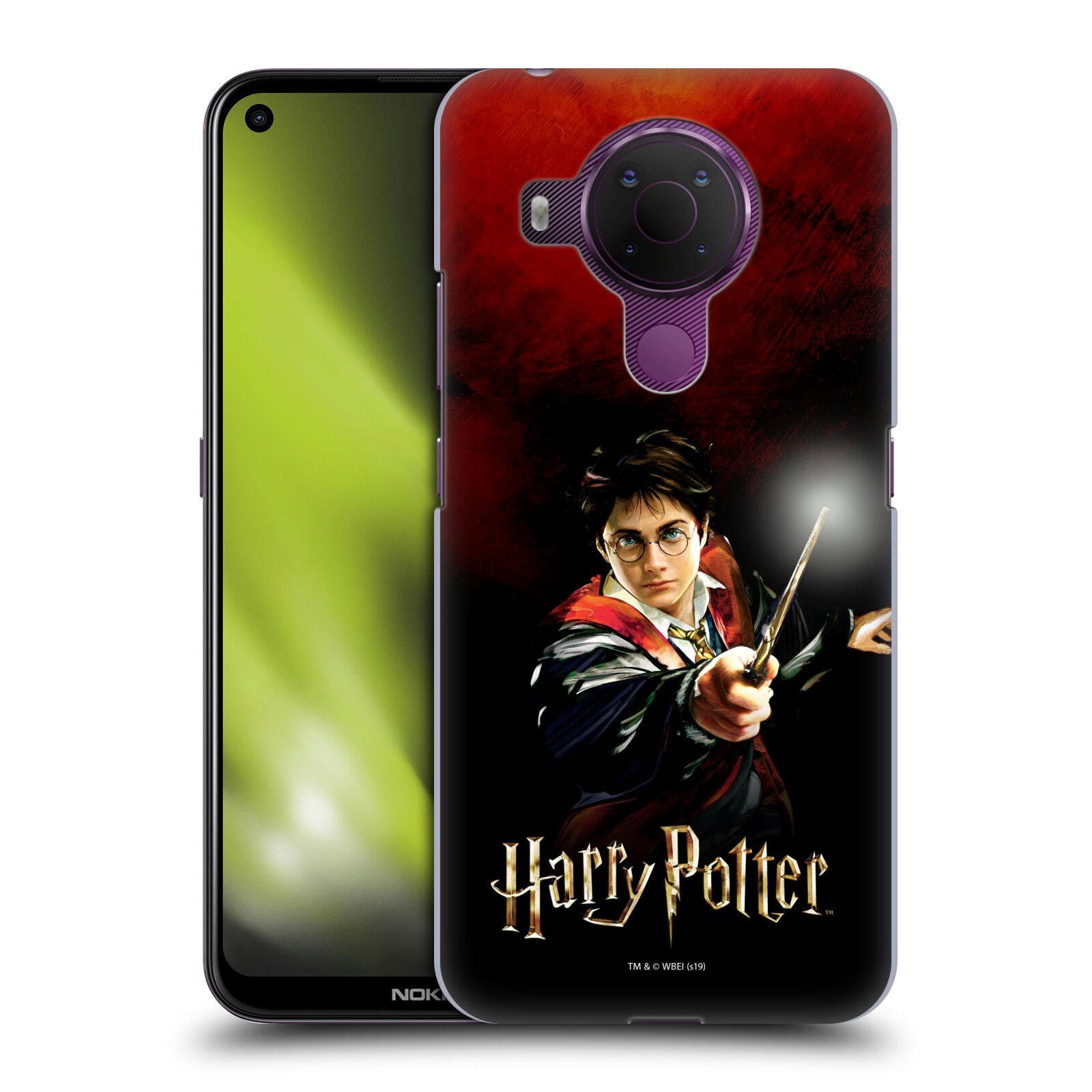 Pouzdro na mobil Nokia 5.4 - HEAD CASE - Harry Potter kouzla