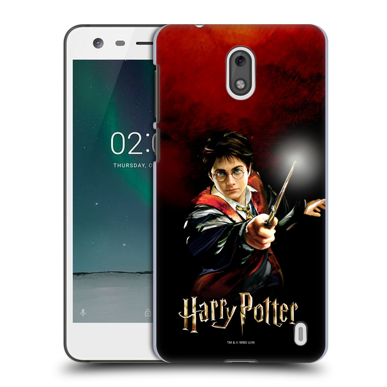 Pouzdro na mobil Nokia 2 - HEAD CASE - Harry Potter kouzla