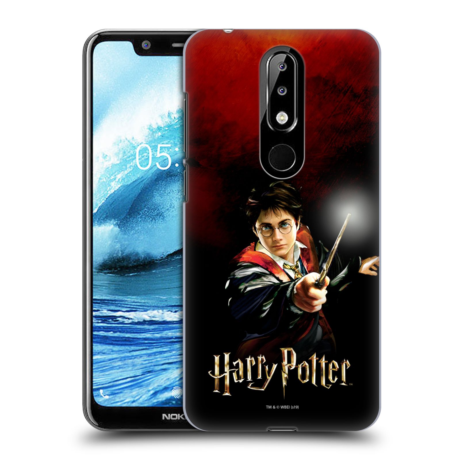 Pouzdro na mobil Nokia 5.1 PLUS - HEAD CASE - Harry Potter kouzla