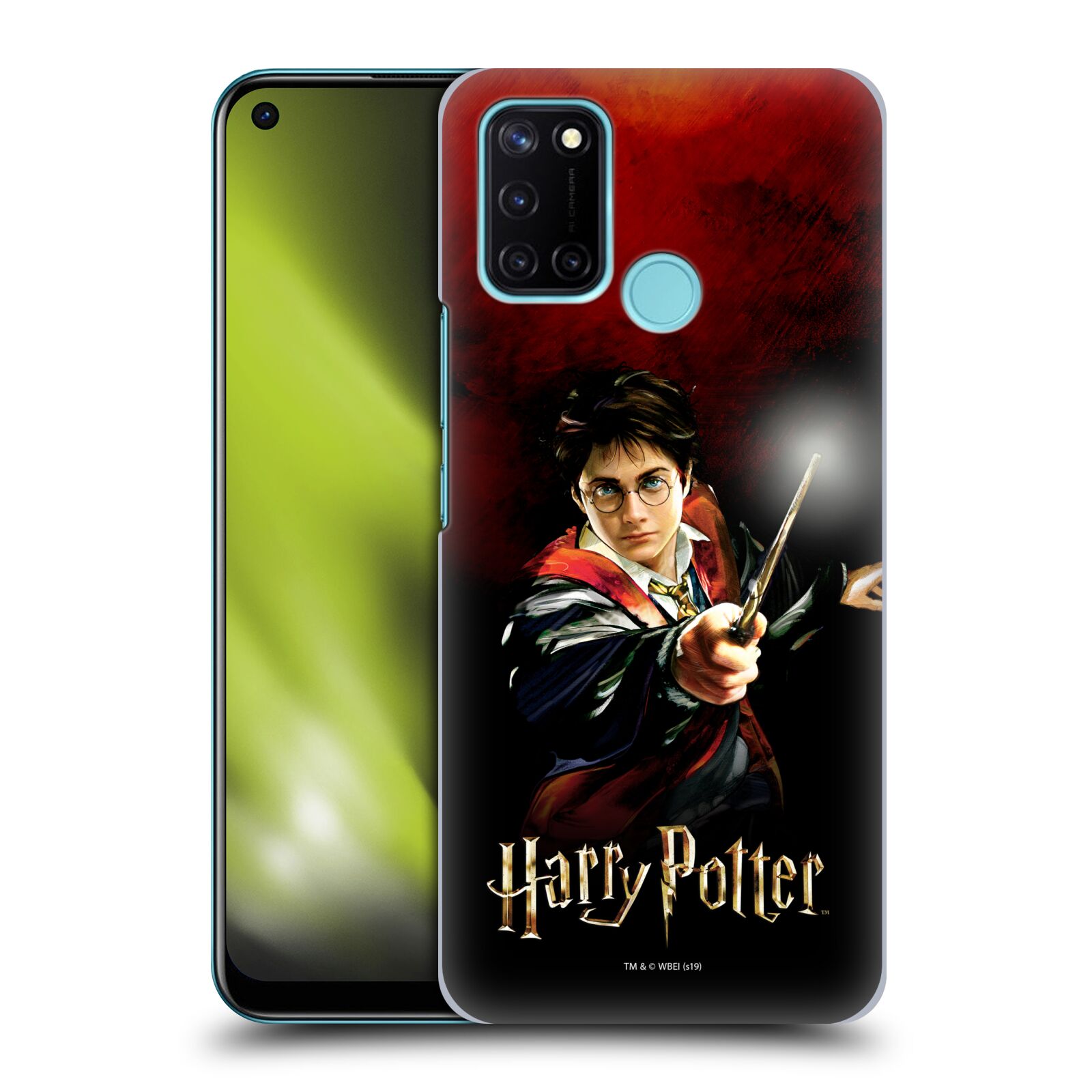 Pouzdro na mobil Realme 7i / Realme C17 - HEAD CASE - Harry Potter kouzla
