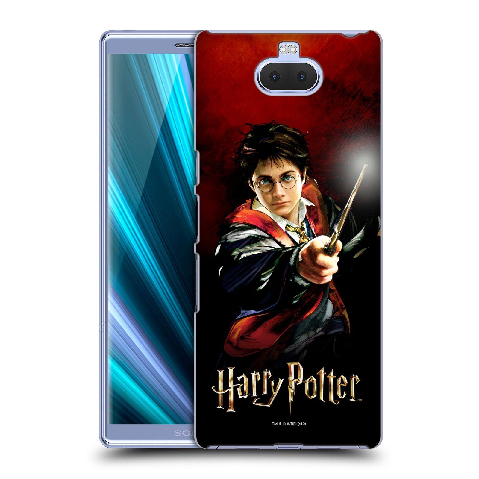 Pouzdro na mobil Sony Xperia 10 - HEAD CASE - Harry Potter kouzla