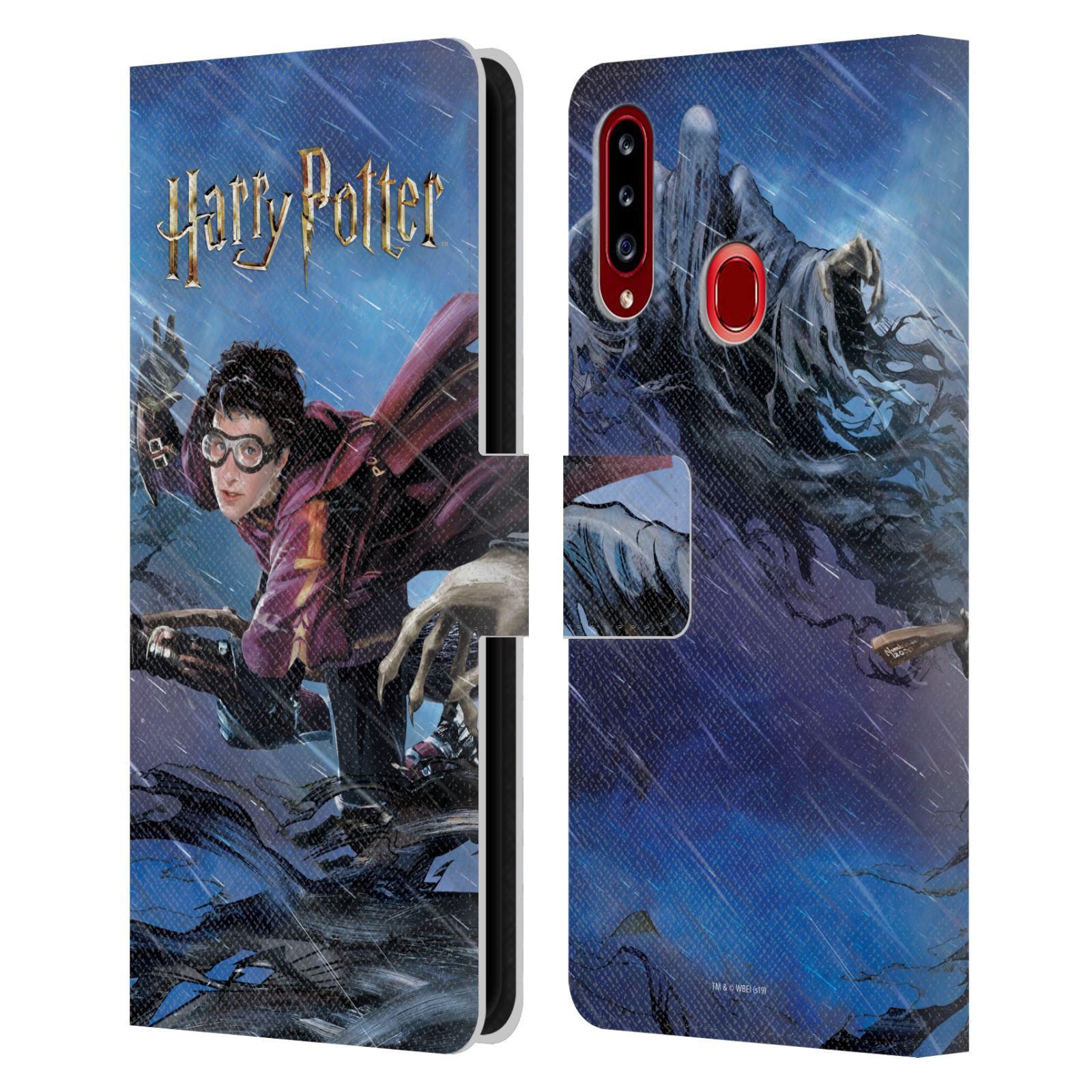 Pouzdro na mobil Samsung Galaxy A20S - HEAD CASE - Harry Potter - Famfrpál