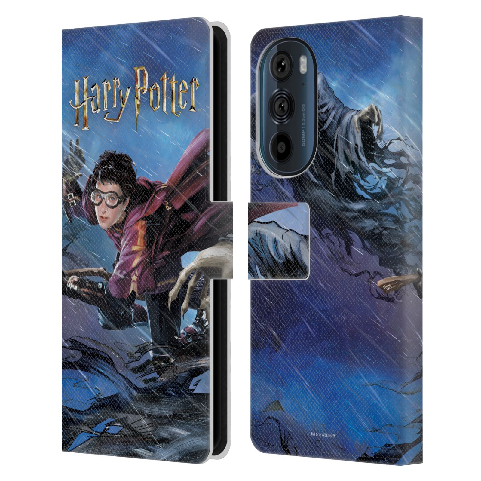 Pouzdro na mobil Motorola EDGE 30 - HEAD CASE - Harry Potter - Famfrpál