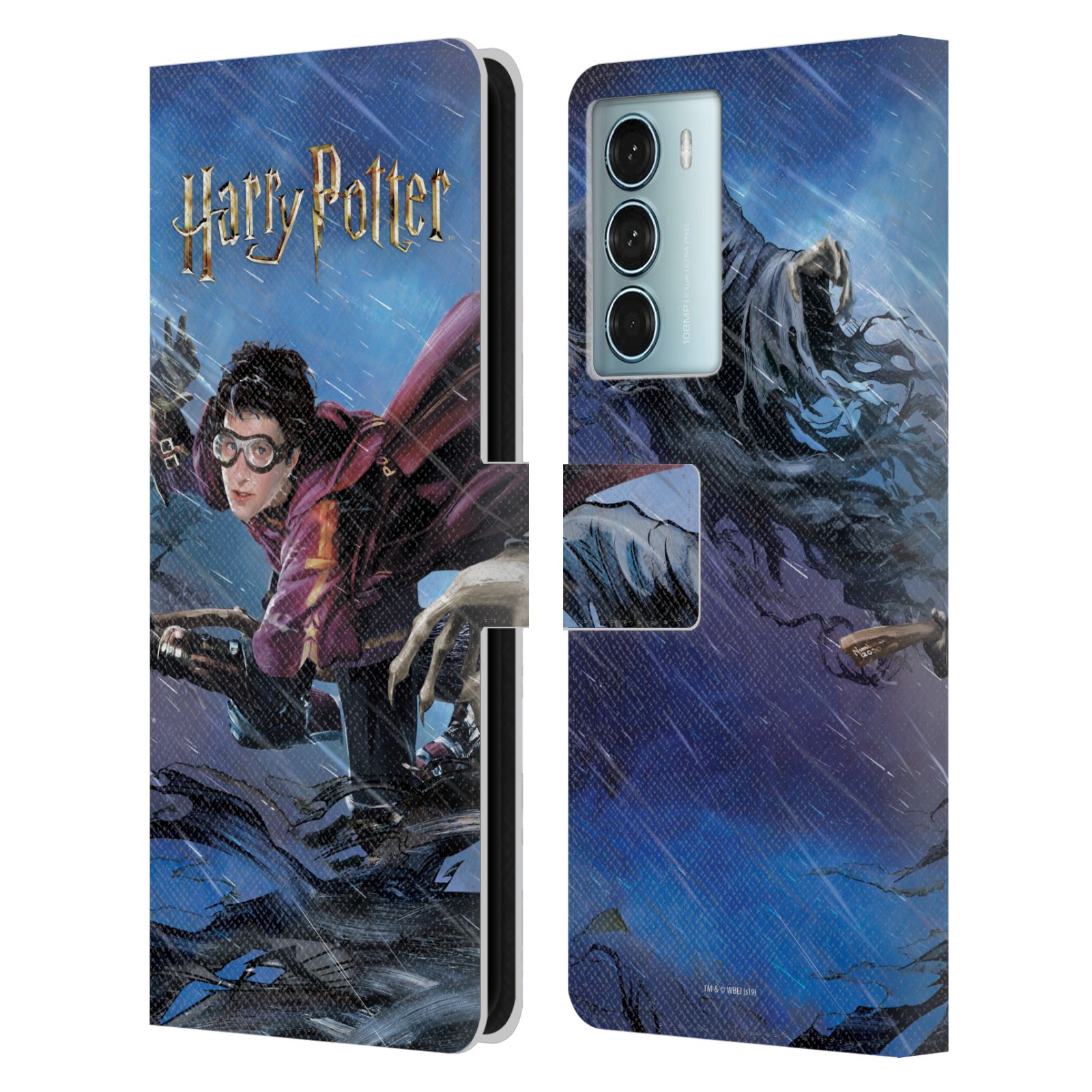 Pouzdro na mobil Motorola Moto G200 5G - HEAD CASE - Harry Potter - Famfrpál