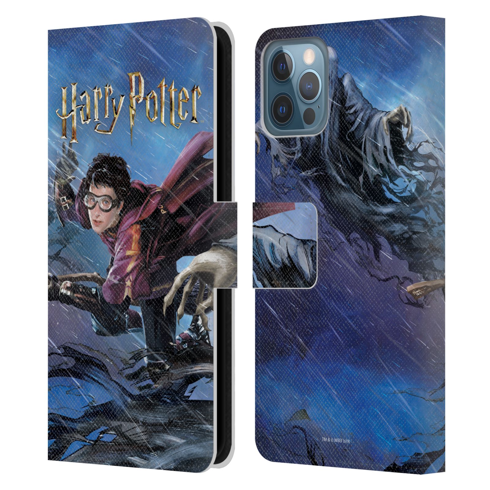 Pouzdro na mobil Apple Iphone 12 / 12 Pro - HEAD CASE - Harry Potter - Famfrpál