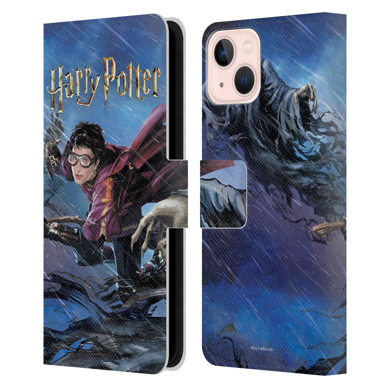 Pouzdro na mobil Apple Iphone 13 - HEAD CASE - Harry Potter - Famfrpál