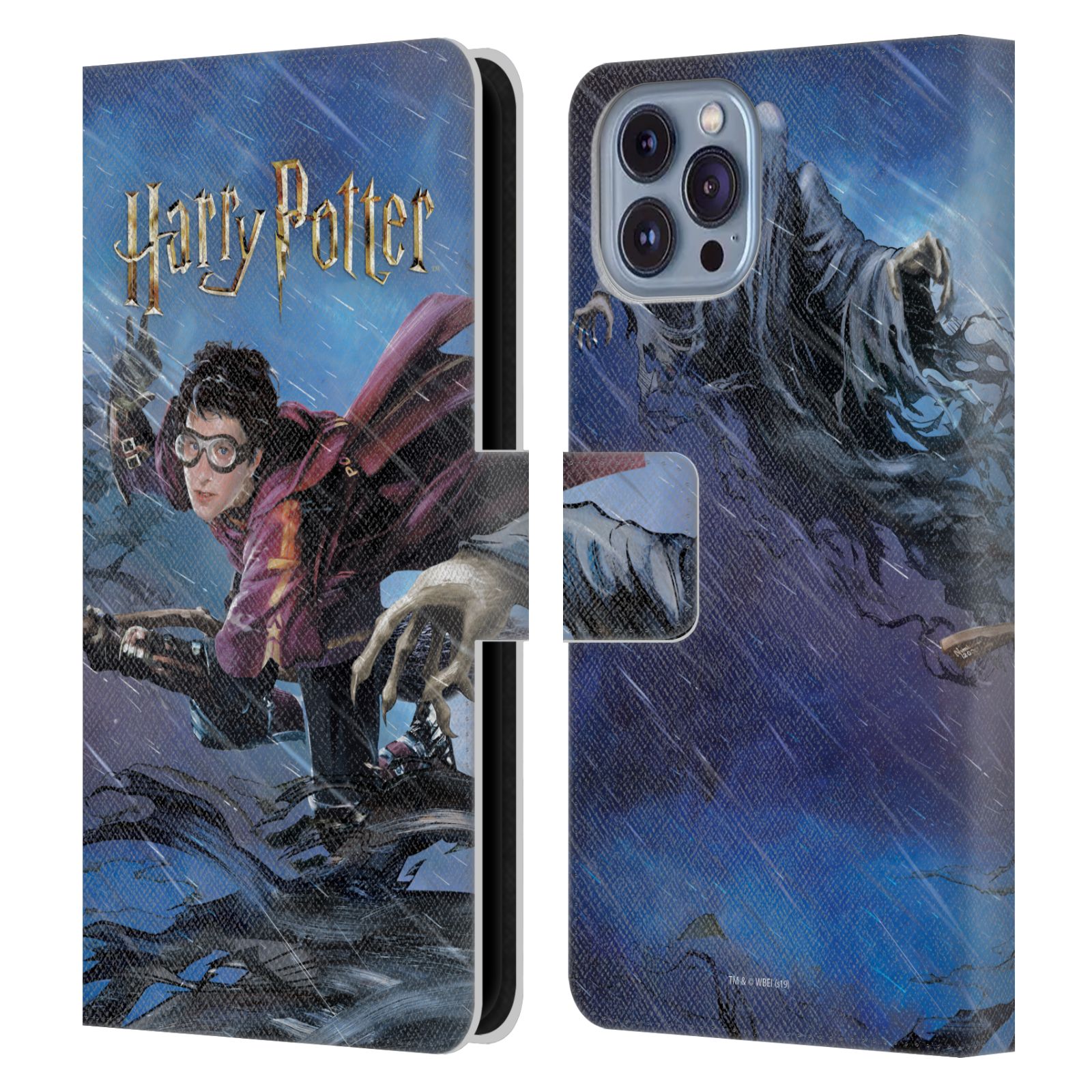 Pouzdro na mobil Apple Iphone 14 - HEAD CASE - Harry Potter - Famfrpál