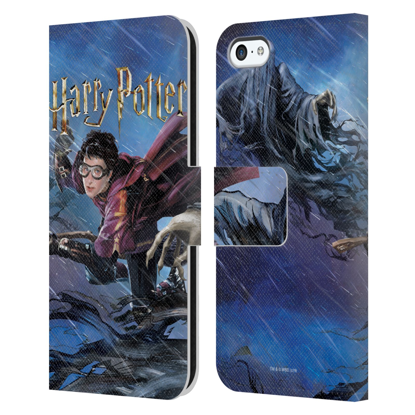Pouzdro na mobil Apple Iphone 5C - HEAD CASE - Harry Potter - Famfrpál