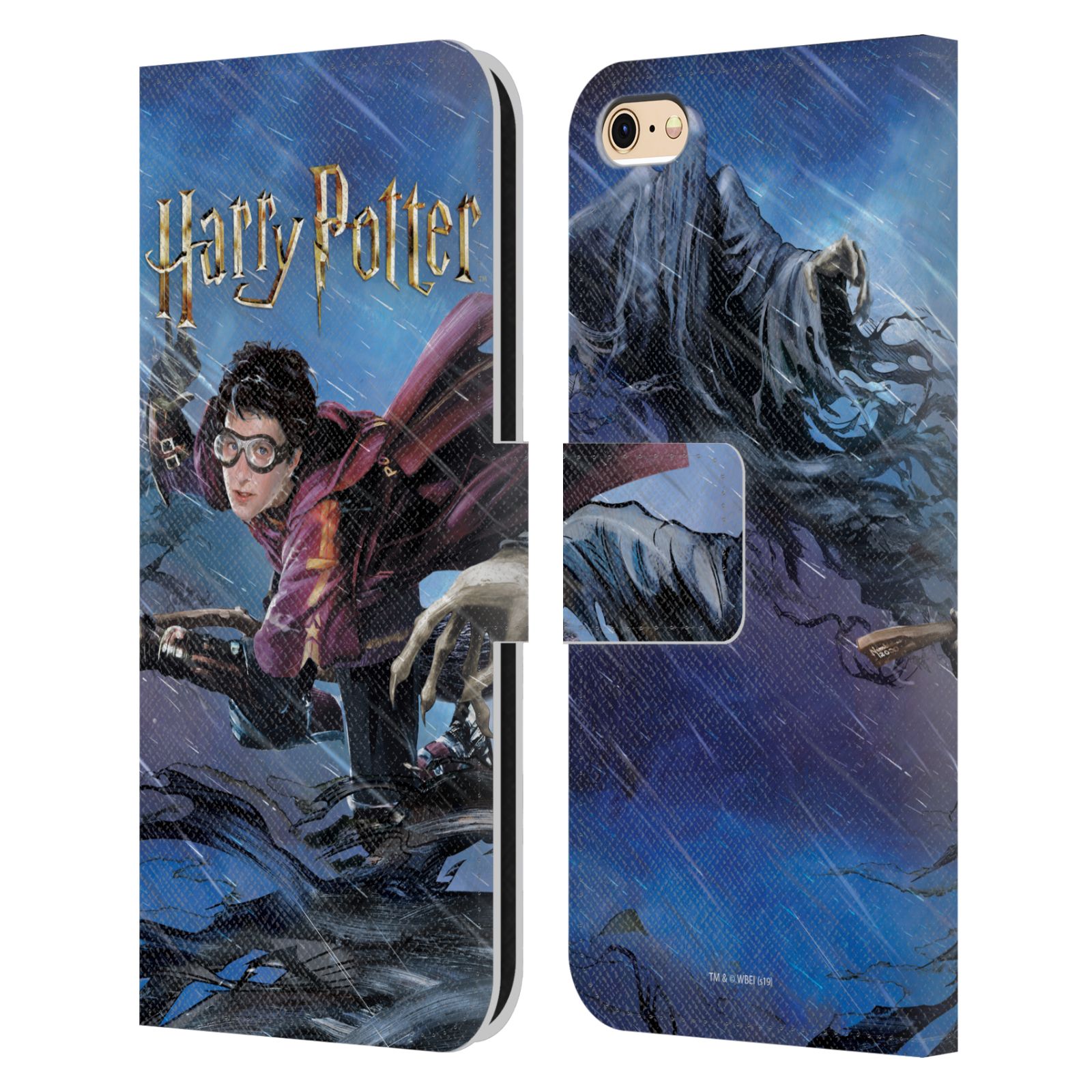 Pouzdro na mobil Apple Iphone 6 / 6S - HEAD CASE - Harry Potter - Famfrpál