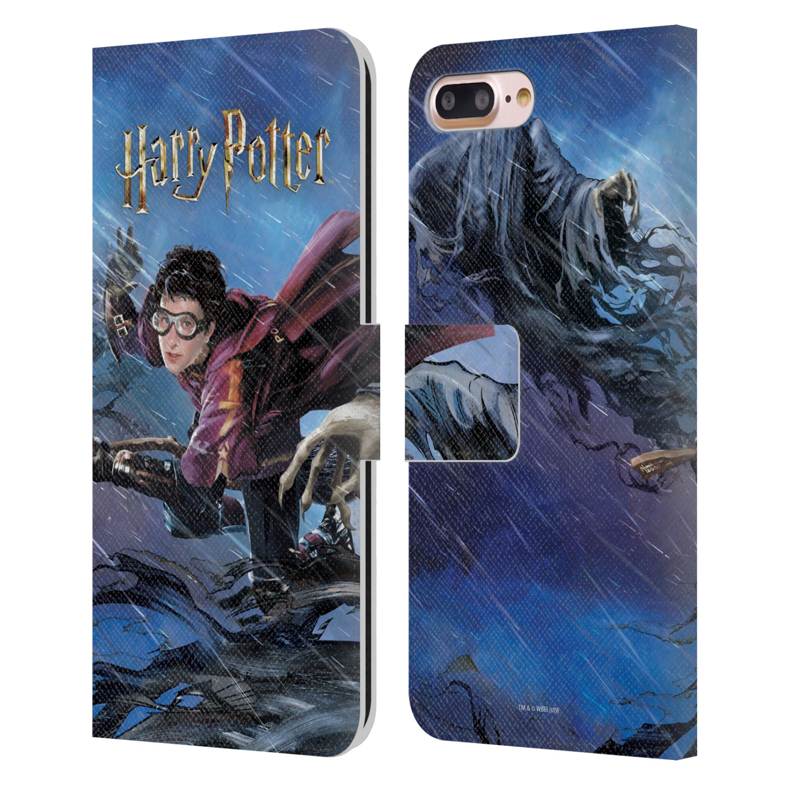 Pouzdro na mobil Apple Iphone 7+/8+ - HEAD CASE - Harry Potter - Famfrpál