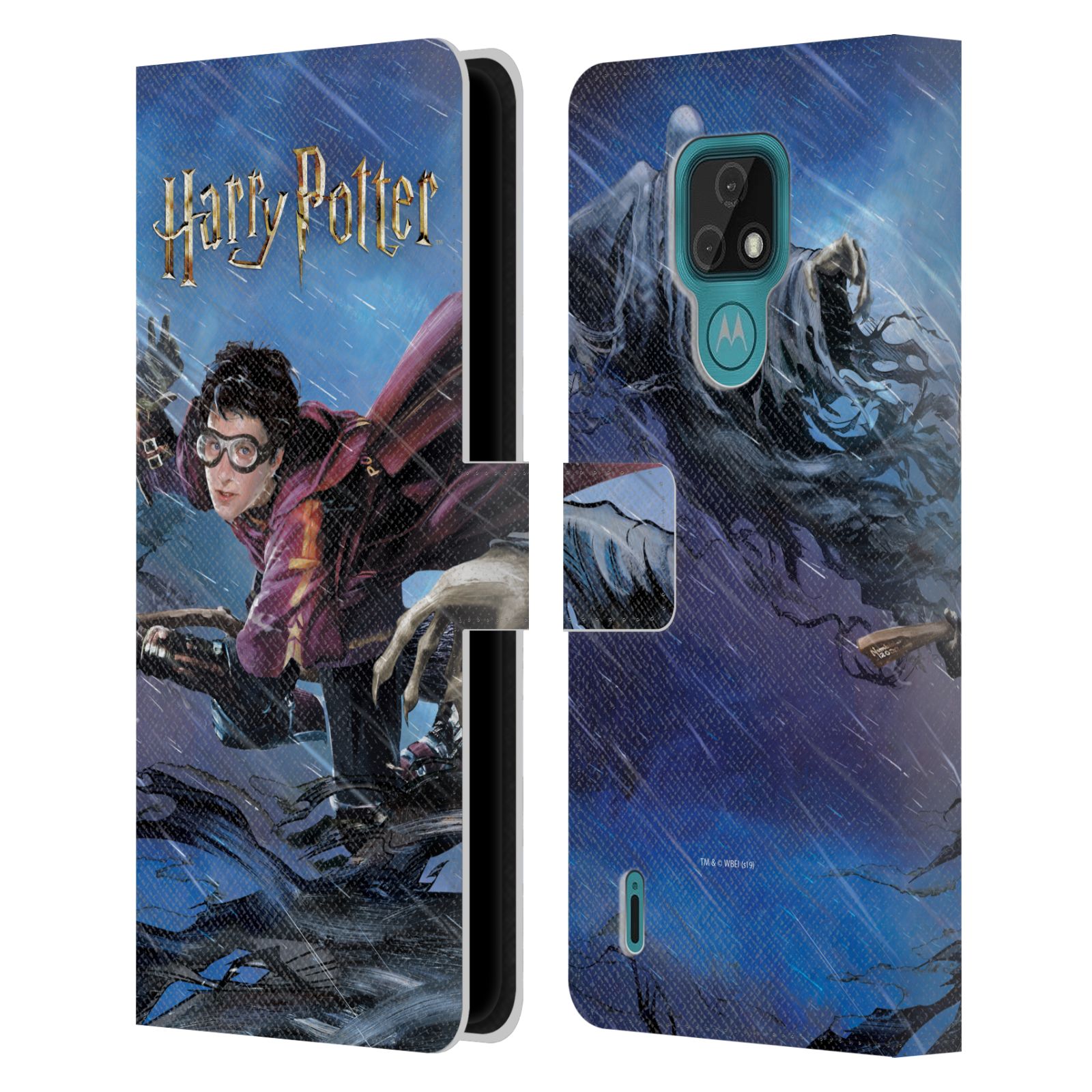 Pouzdro na mobil Motorola Moto E7 - HEAD CASE - Harry Potter - Famfrpál