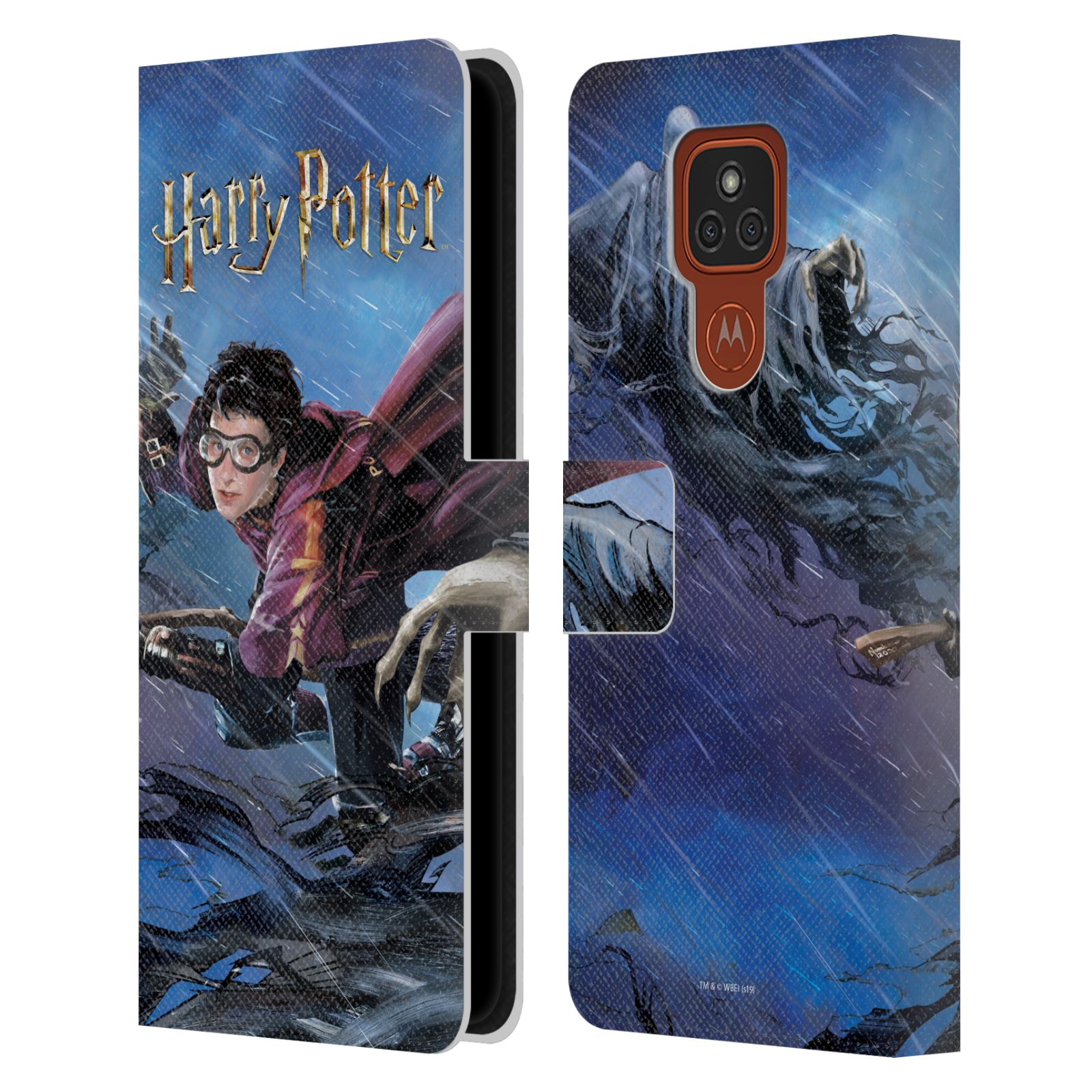 Pouzdro na mobil Motorola Moto E7 Plus - HEAD CASE - Harry Potter - Famfrpál