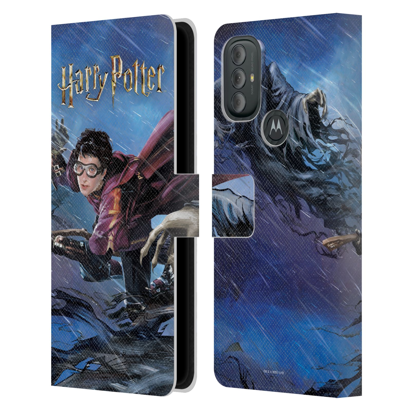 Pouzdro na mobil Motorola Moto G10 / G30 - HEAD CASE - Harry Potter - Famfrpál
