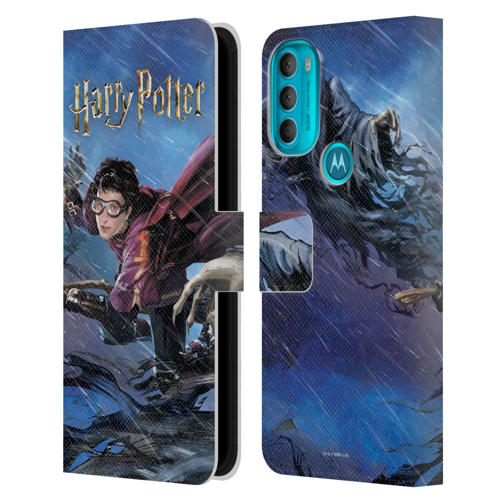 Pouzdro na mobil Motorola Moto G71 5G - HEAD CASE - Harry Potter - Famfrpál