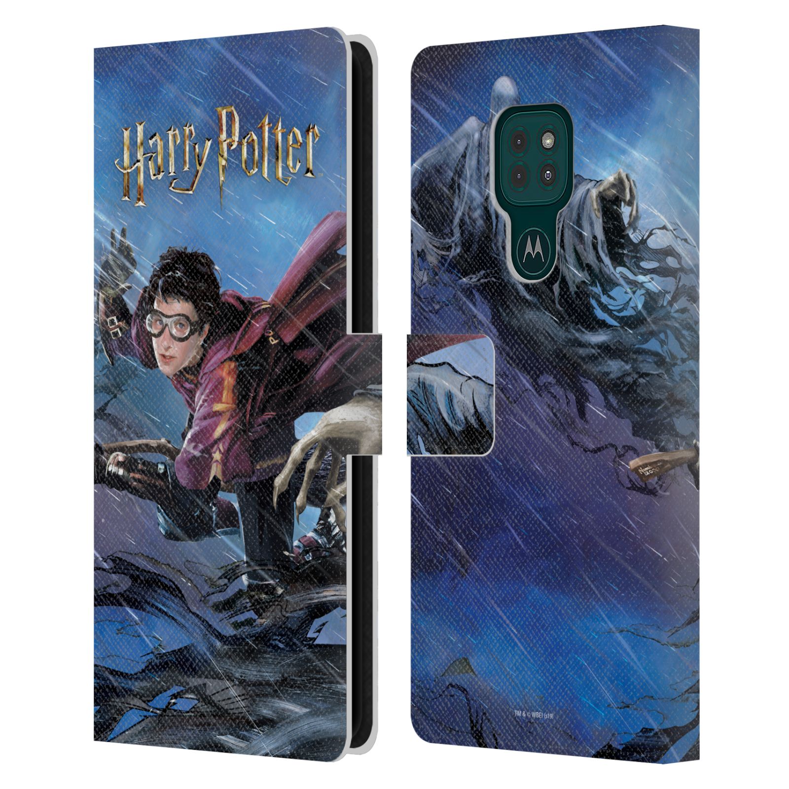Pouzdro na mobil Motorola Moto G9 PLAY - HEAD CASE - Harry Potter - Famfrpál