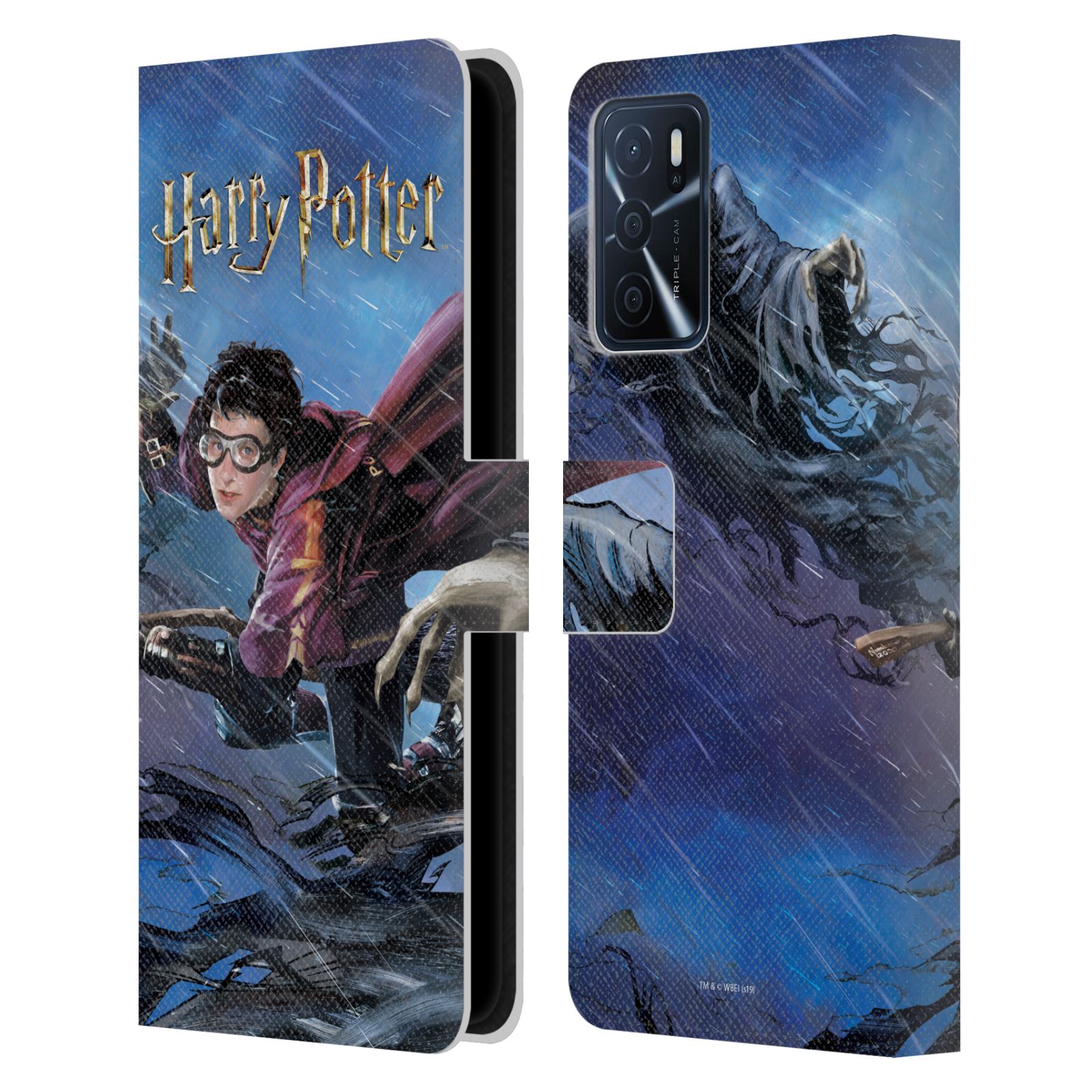 Pouzdro na mobil Oppo A16s - HEAD CASE - Harry Potter - Famfrpál