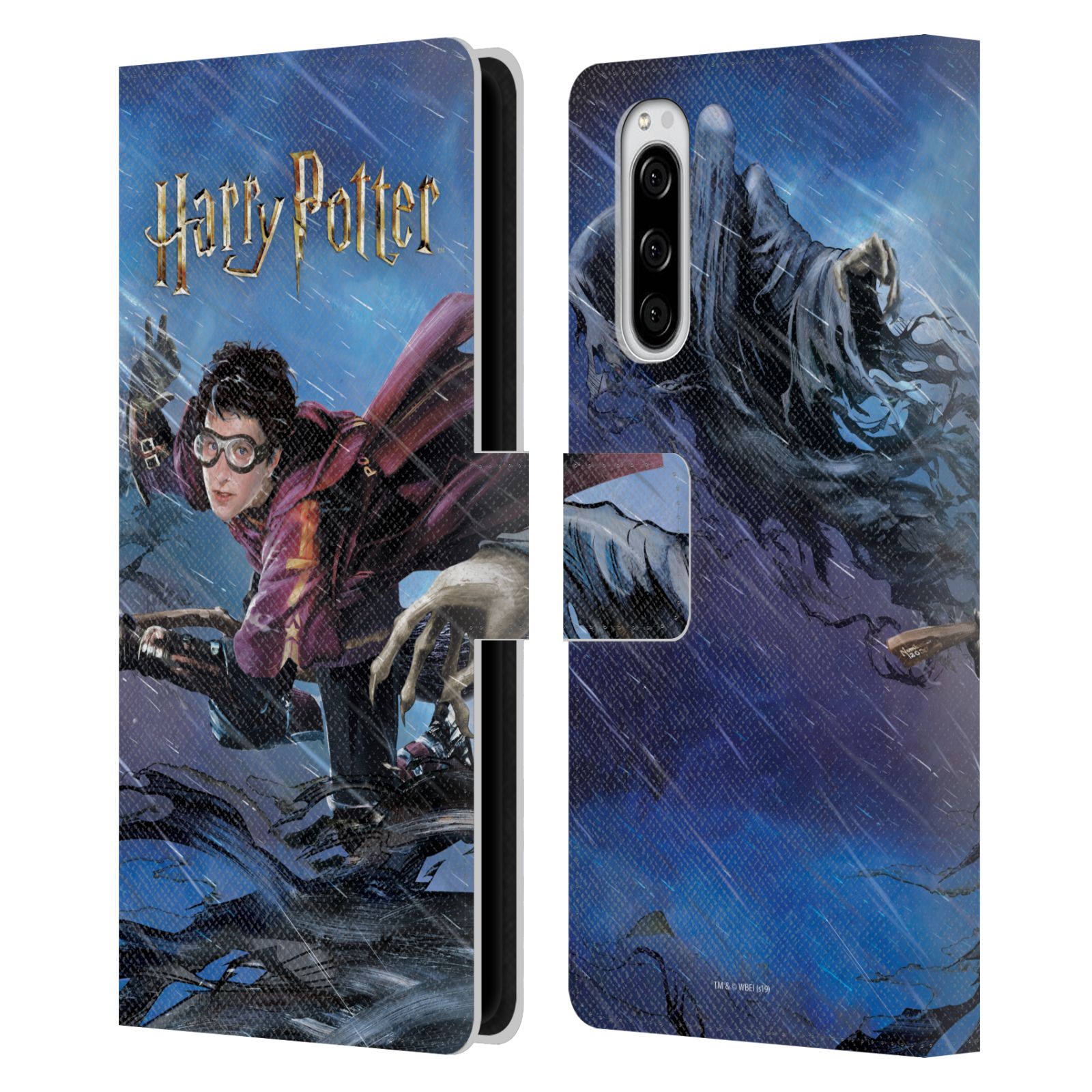 Pouzdro na mobil Sony Xperia 5  - HEAD CASE - Harry Potter - Famfrpál