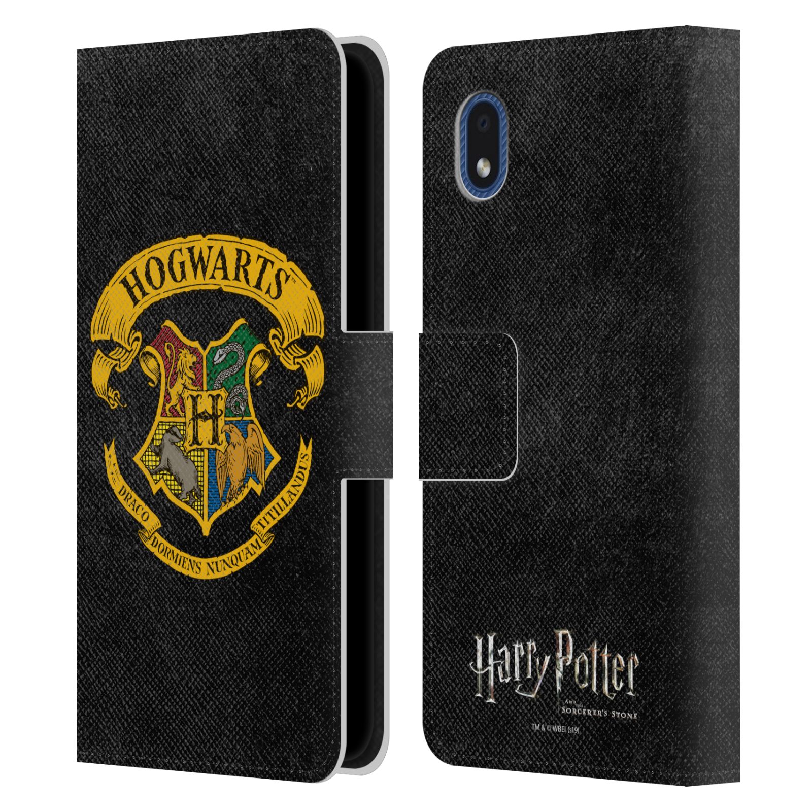 Pouzdro na mobil Samsung Galaxy A01 CORE - HEAD CASE - Harry Potter - Znak Bradavic