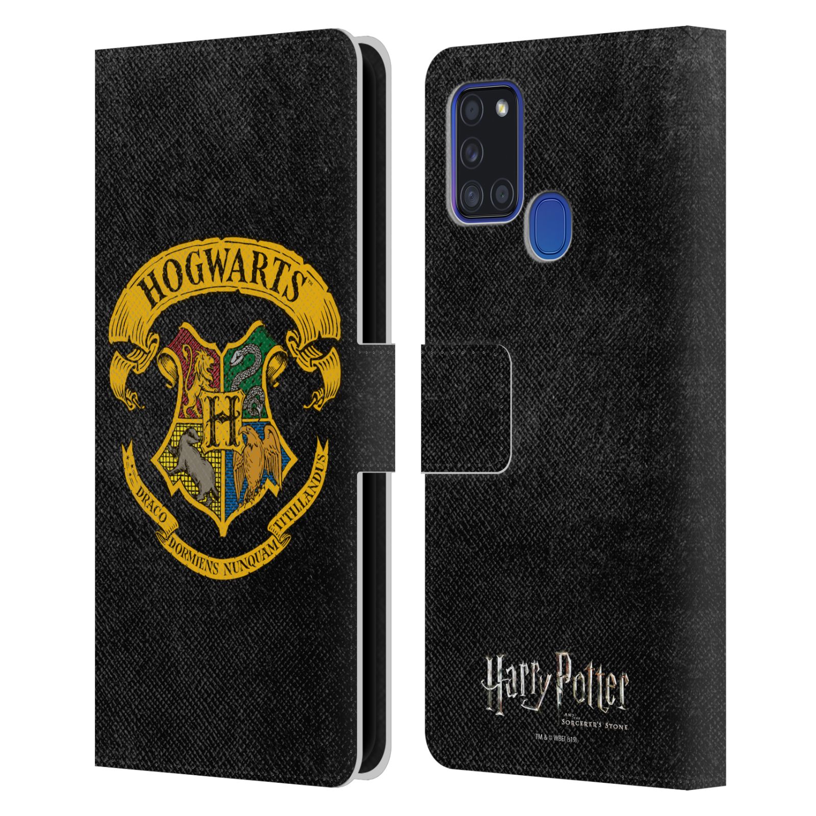 Pouzdro na mobil Samsung Galaxy A21S - HEAD CASE - Harry Potter - Znak Bradavic