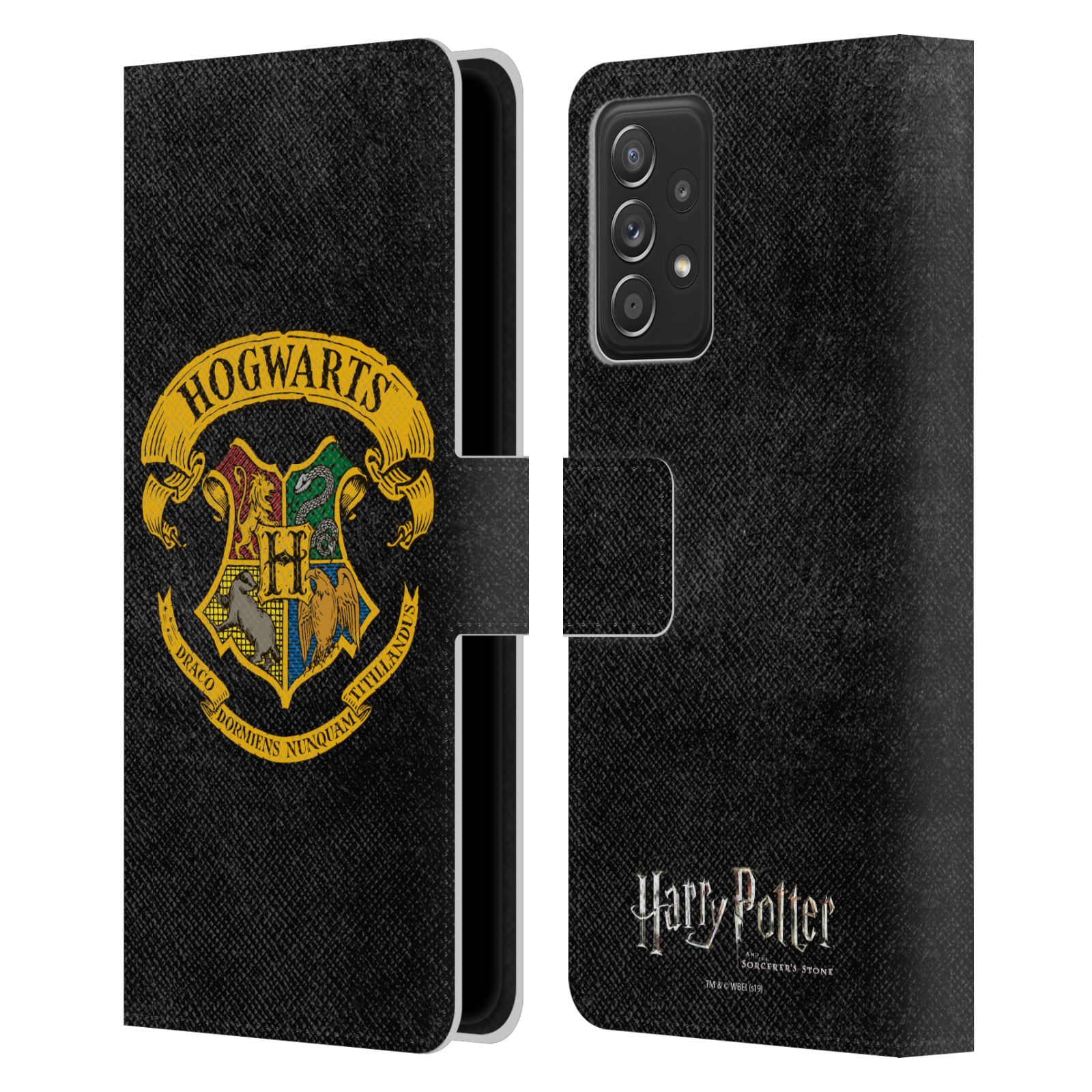Pouzdro na mobil Samsung Galaxy A52 / A52 G - HEAD CASE - Harry Potter - Znak Bradavic