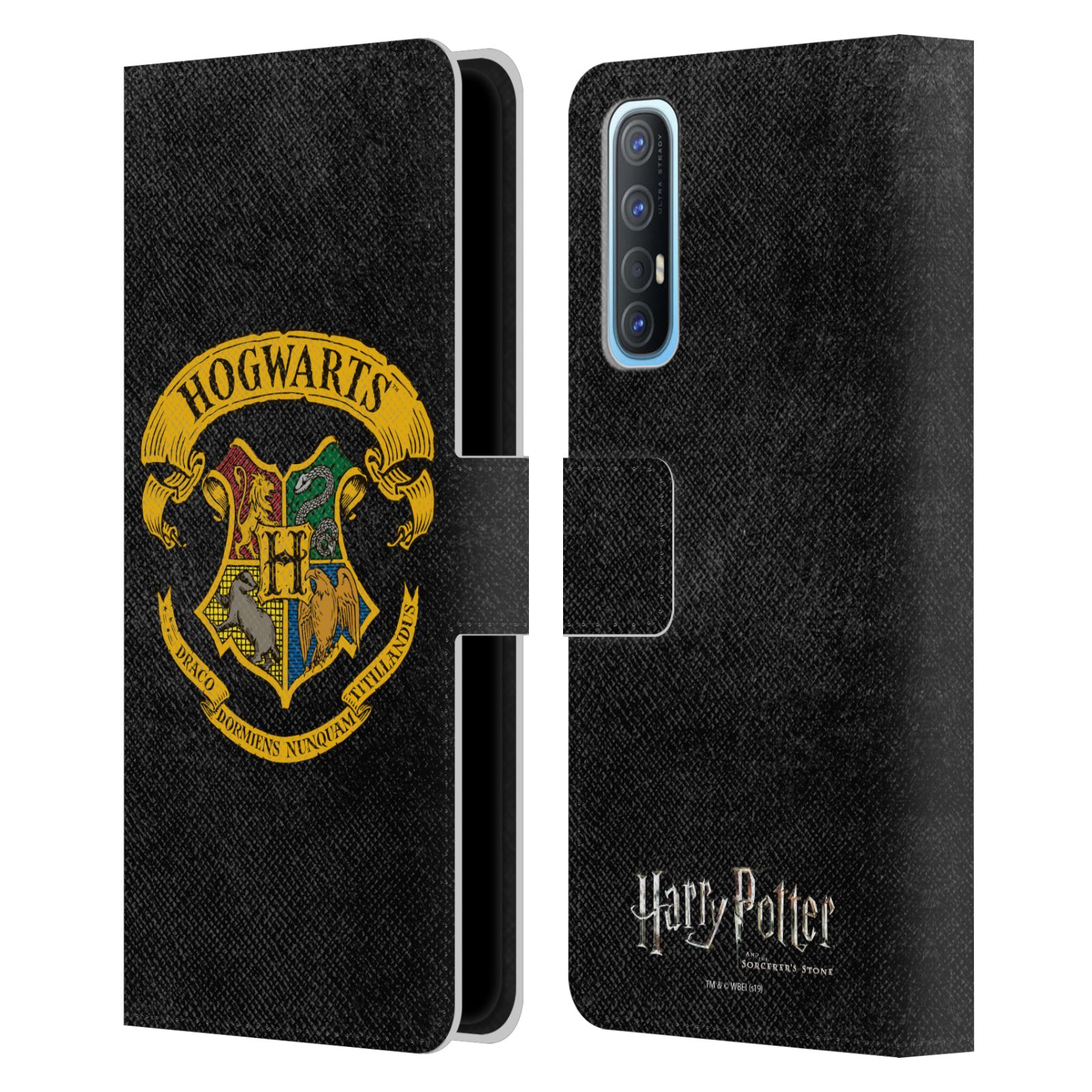 Pouzdro na mobil Oppo Find X2 NEO - HEAD CASE - Harry Potter - Znak Bradavic
