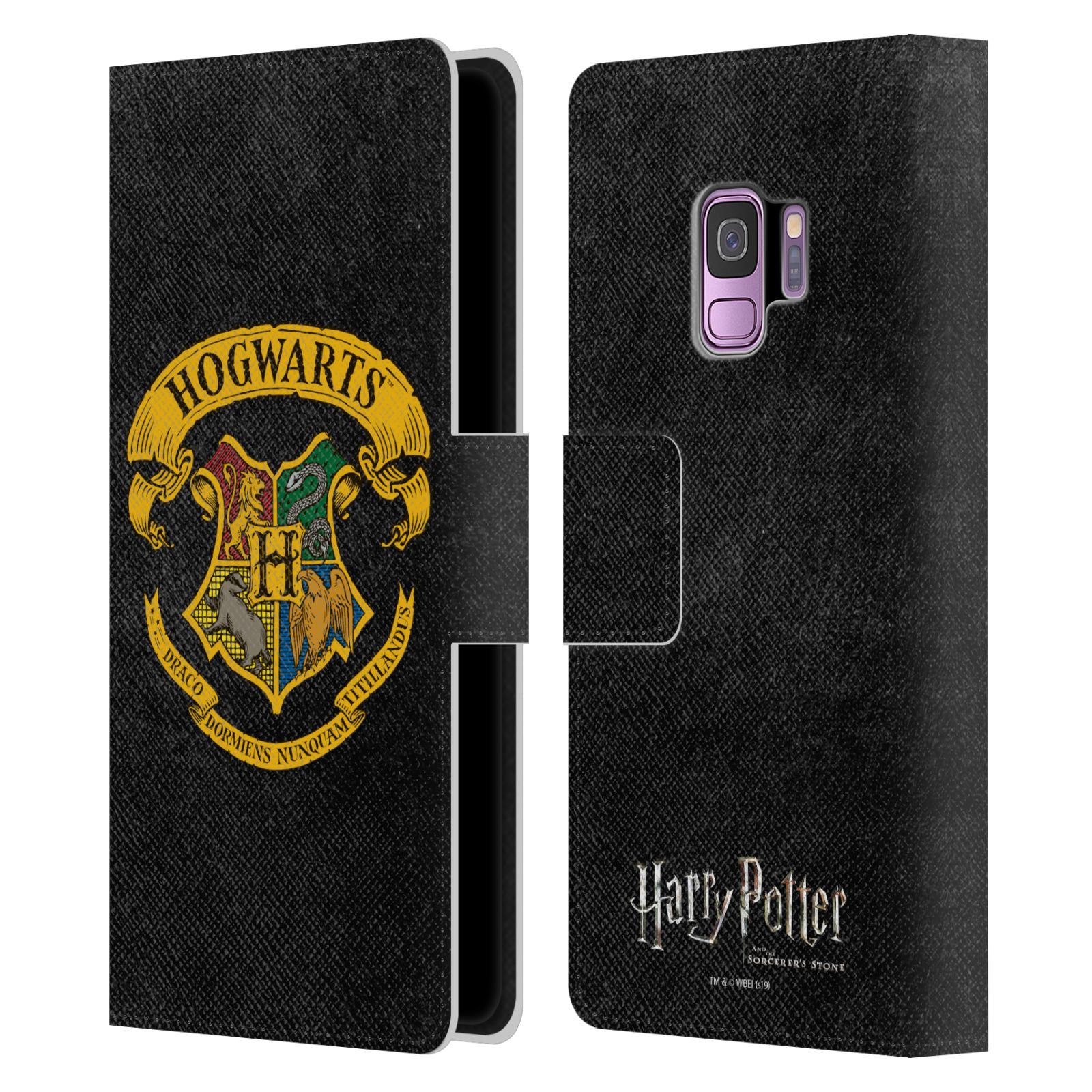 Pouzdro na mobil Samsung Galaxy S9 - HEAD CASE - Harry Potter - Znak Bradavic