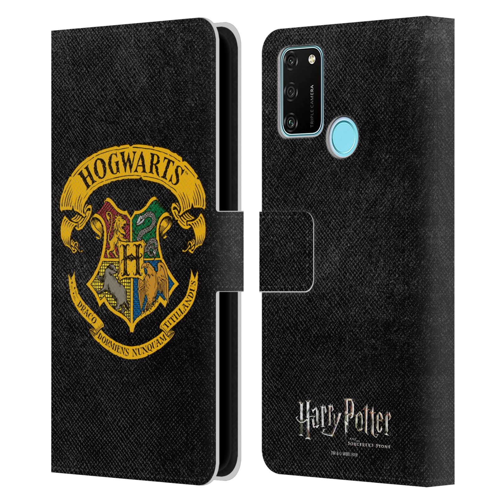 Pouzdro na mobil Honor 9A - HEAD CASE - Harry Potter - Znak Bradavic