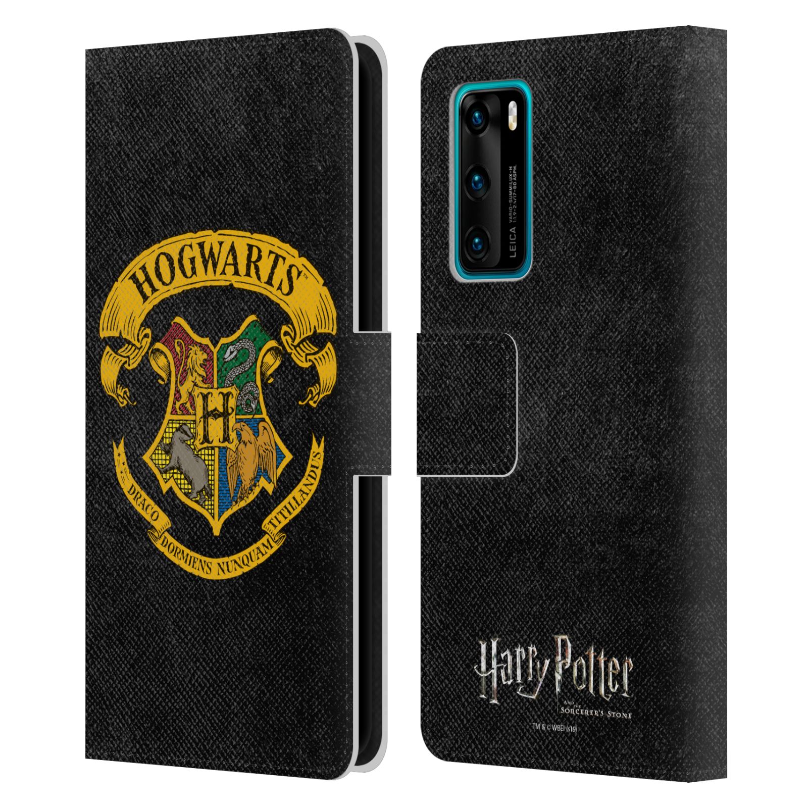 Pouzdro na mobil Huawei P40 - HEAD CASE - Harry Potter - Znak Bradavic