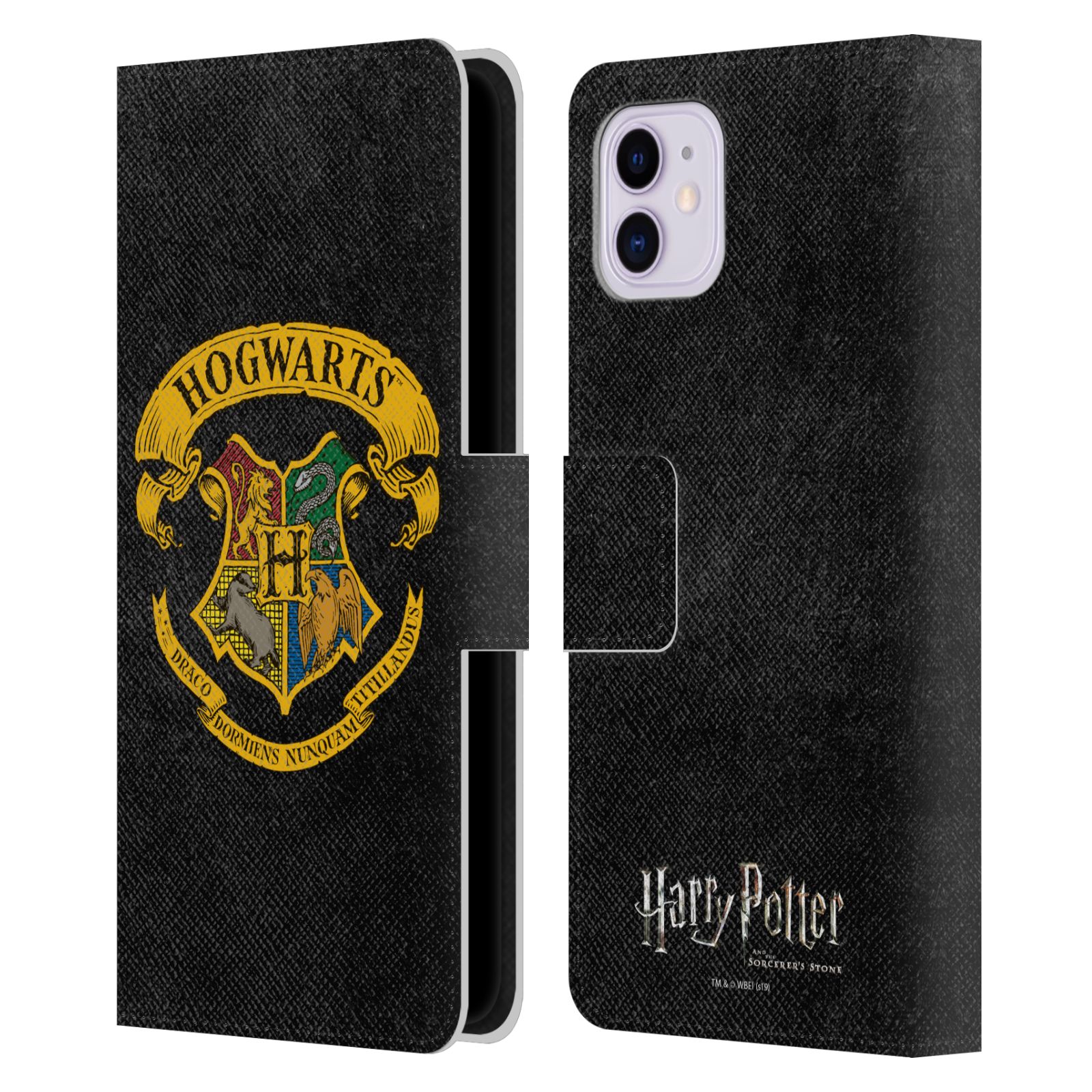 Pouzdro na mobil Apple Iphone 11 - HEAD CASE - Harry Potter - Znak Bradavic