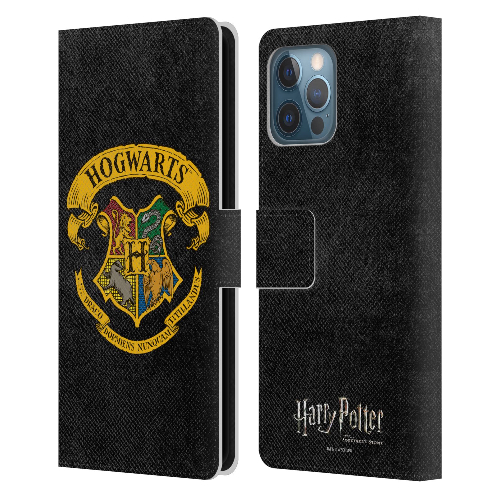 Pouzdro na mobil Apple Iphone 12 Pro Max - HEAD CASE - Harry Potter - Znak Bradavic