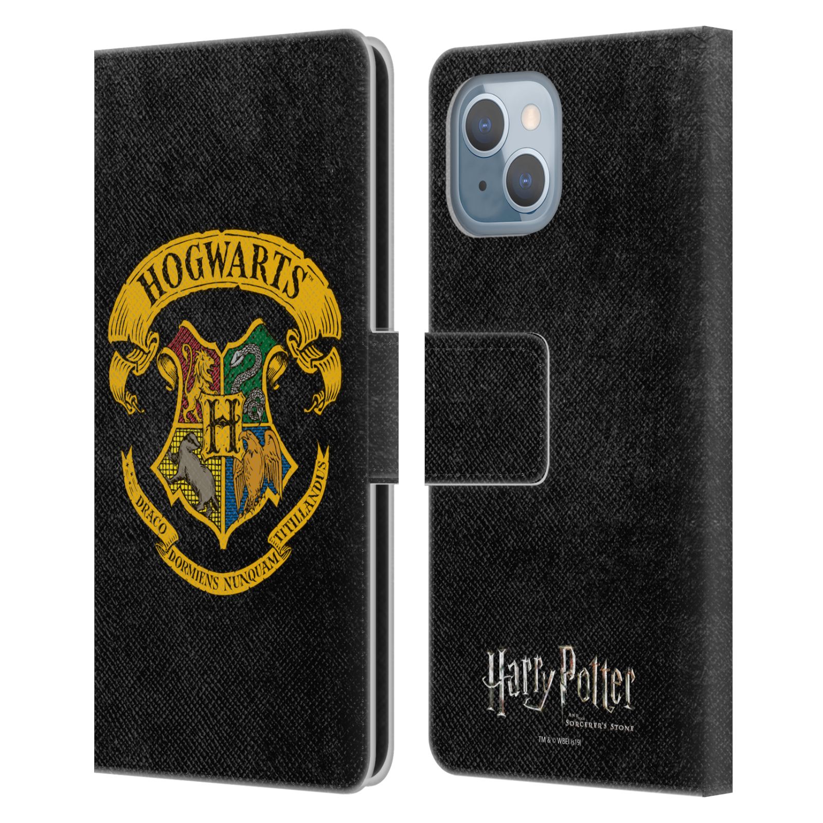 Pouzdro na mobil Apple Iphone 14 - HEAD CASE - Harry Potter - Znak Bradavic