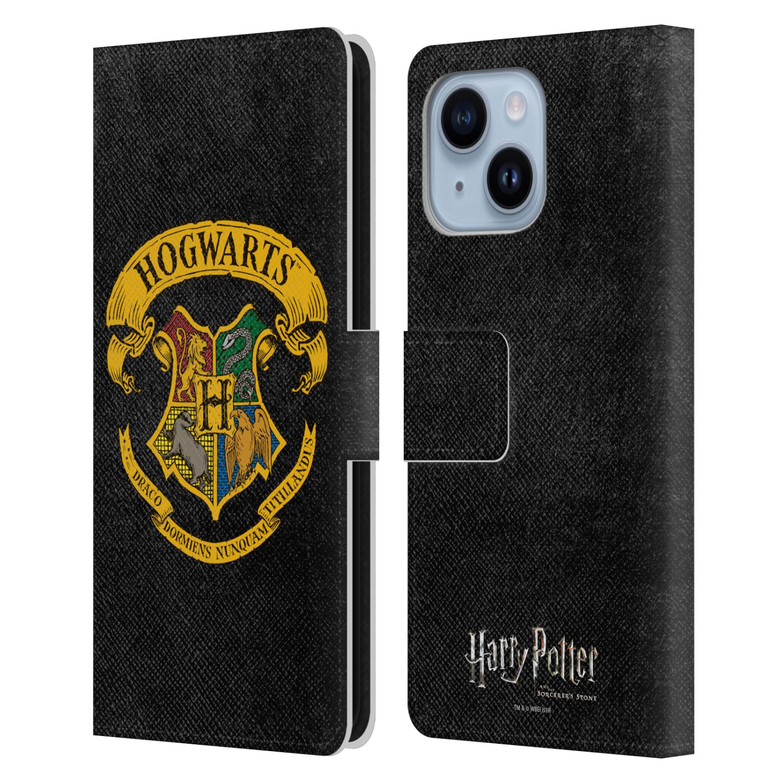 Pouzdro na mobil Apple Iphone 14 PLUS - HEAD CASE - Harry Potter - Znak Bradavic