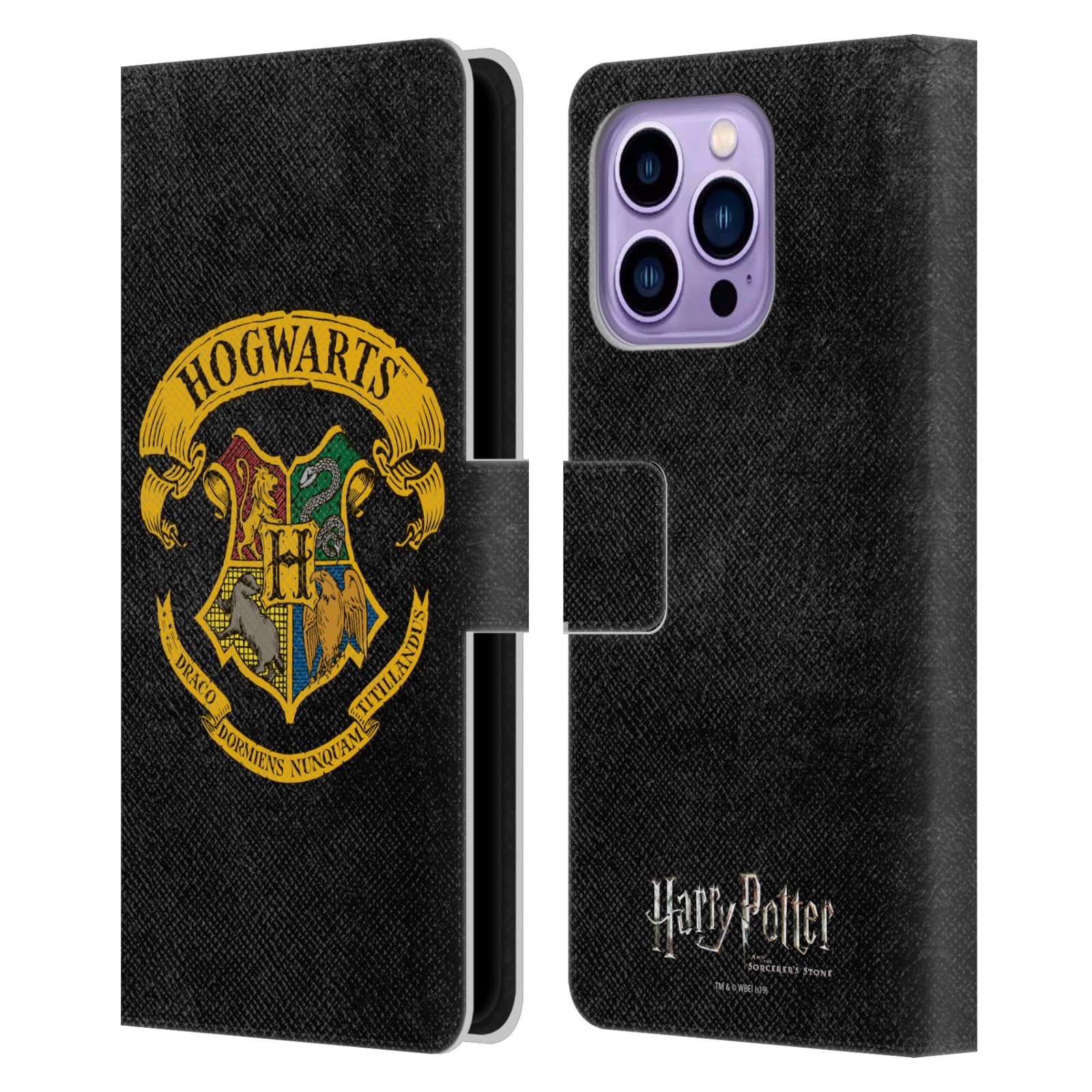 Pouzdro na mobil Apple Iphone 14 PRO MAX - HEAD CASE - Harry Potter - Znak Bradavic