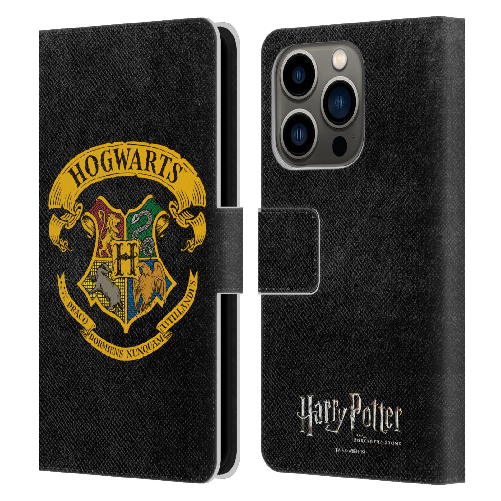 Pouzdro na mobil Apple Iphone 14 PRO - HEAD CASE - Harry Potter - Znak Bradavic