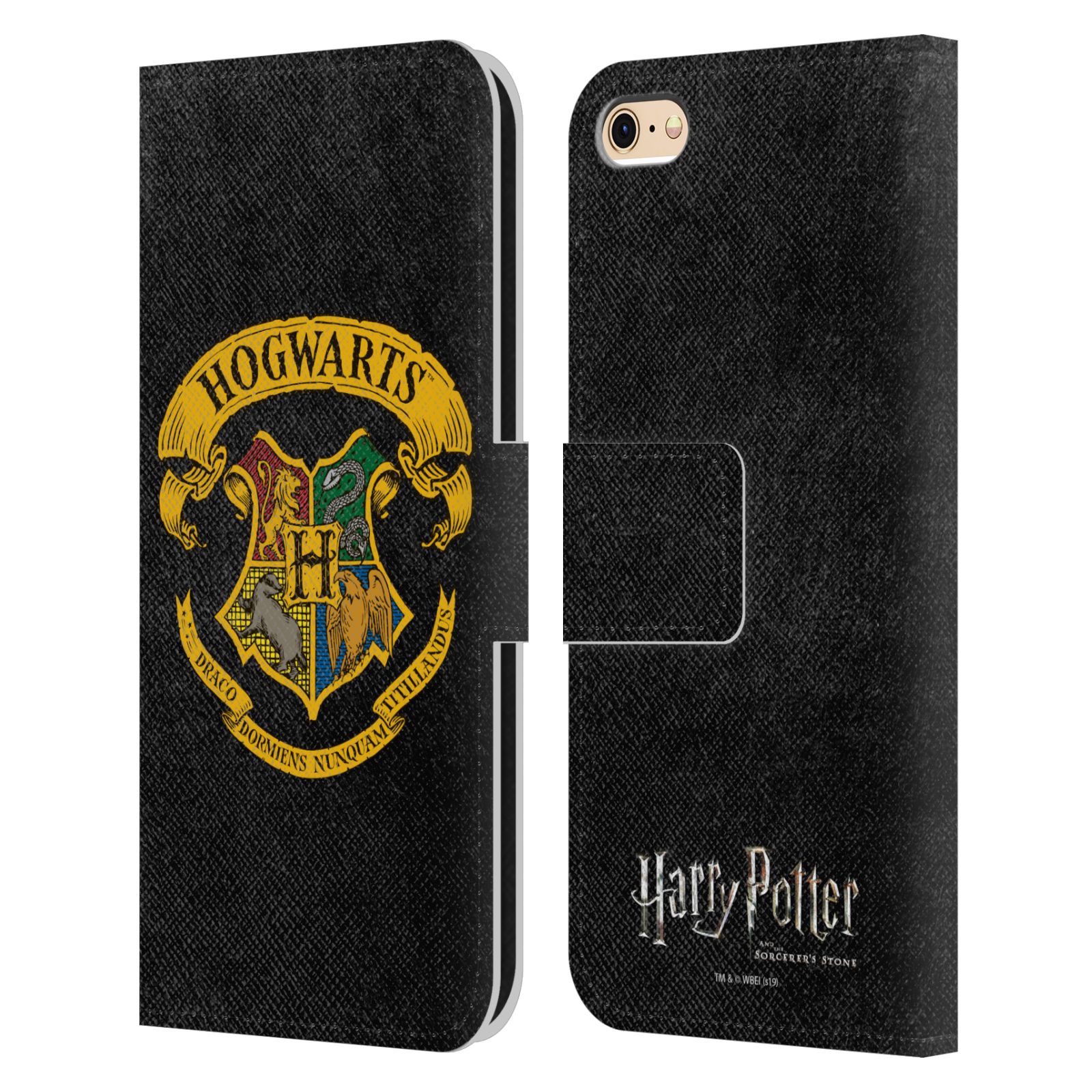 Pouzdro na mobil Apple Iphone 6 / 6S - HEAD CASE - Harry Potter - Znak Bradavic
