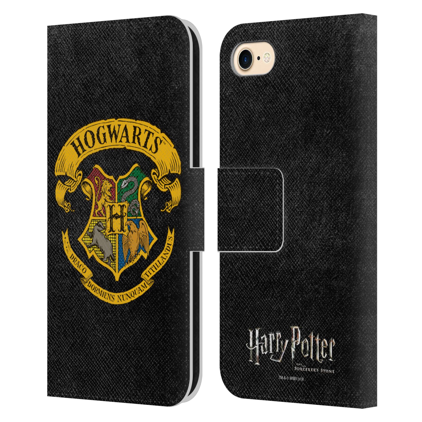 Pouzdro na mobil Apple Iphone 7/8/SE2020 - HEAD CASE - Harry Potter - Znak Bradavic