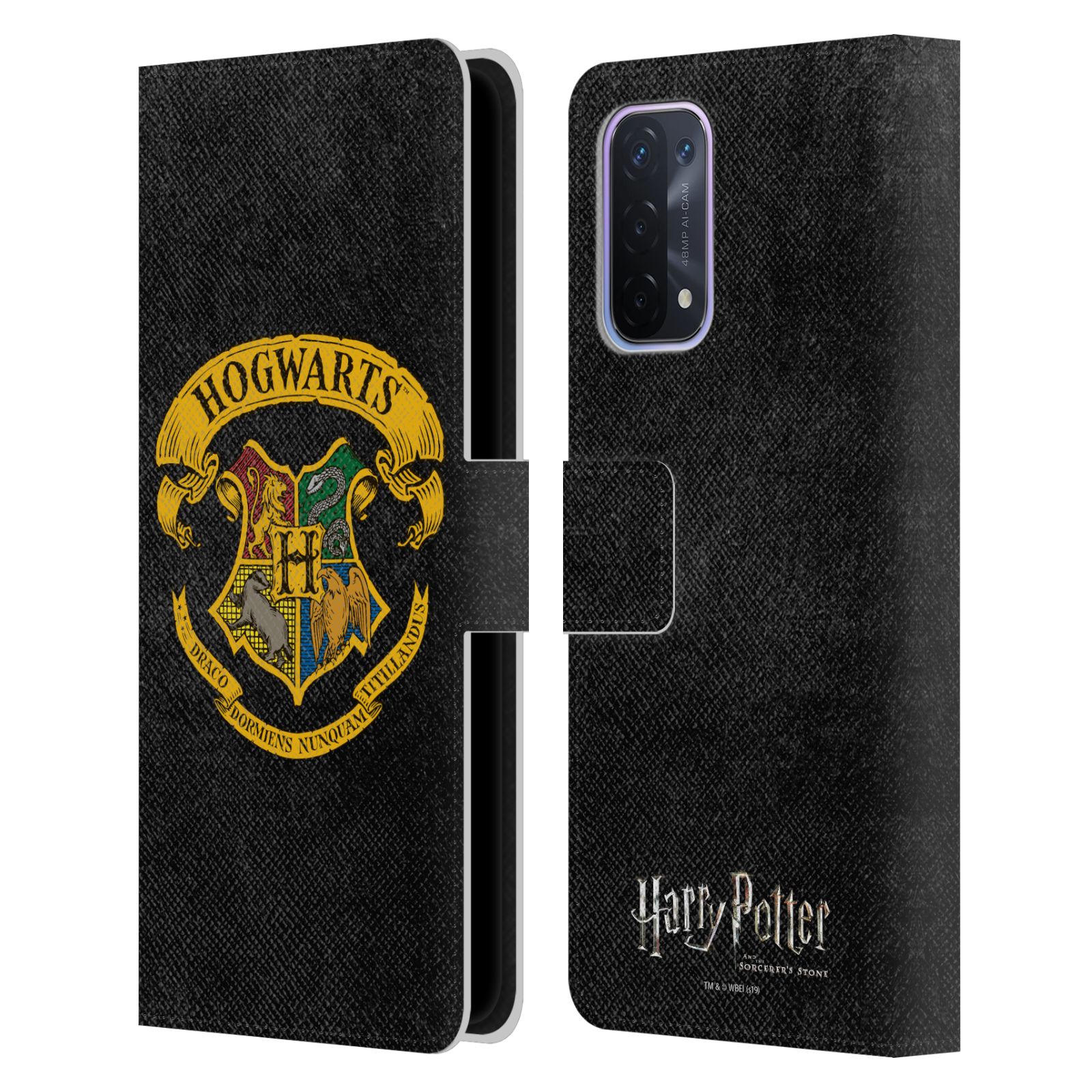Pouzdro na mobil Oppo A54 5G - HEAD CASE - Harry Potter - Znak Bradavic