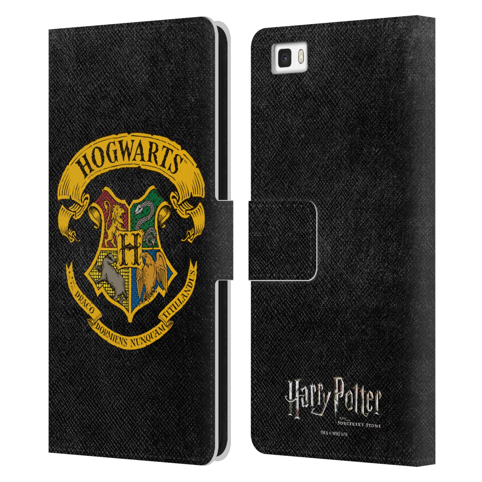 Pouzdro na mobil Huawei P8 LITE - HEAD CASE - Harry Potter - Znak Bradavic