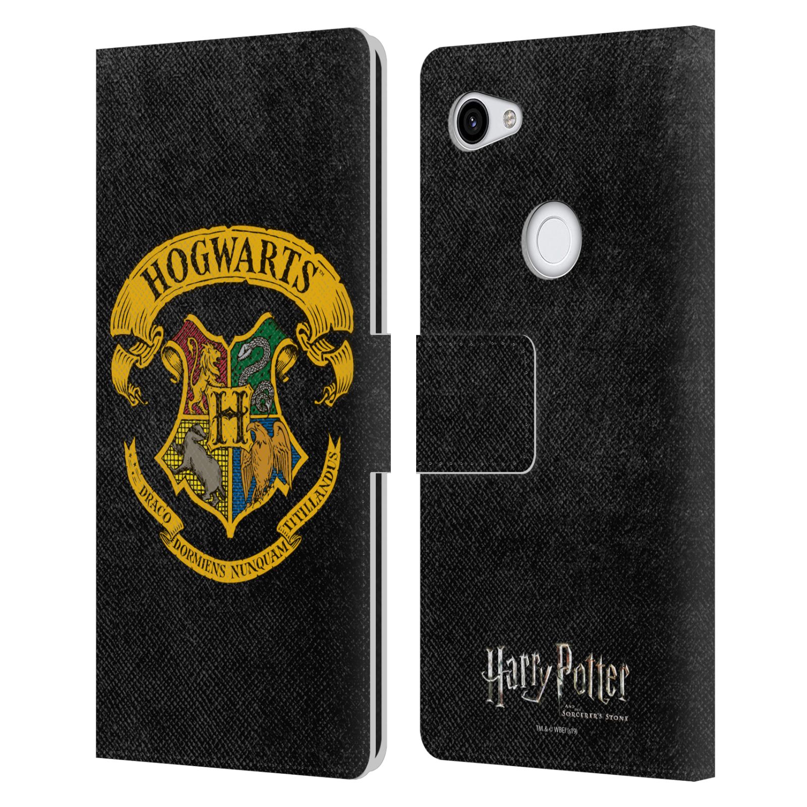 Pouzdro na mobil Google Pixel 3A XL  - HEAD CASE - Harry Potter - Znak Bradavic