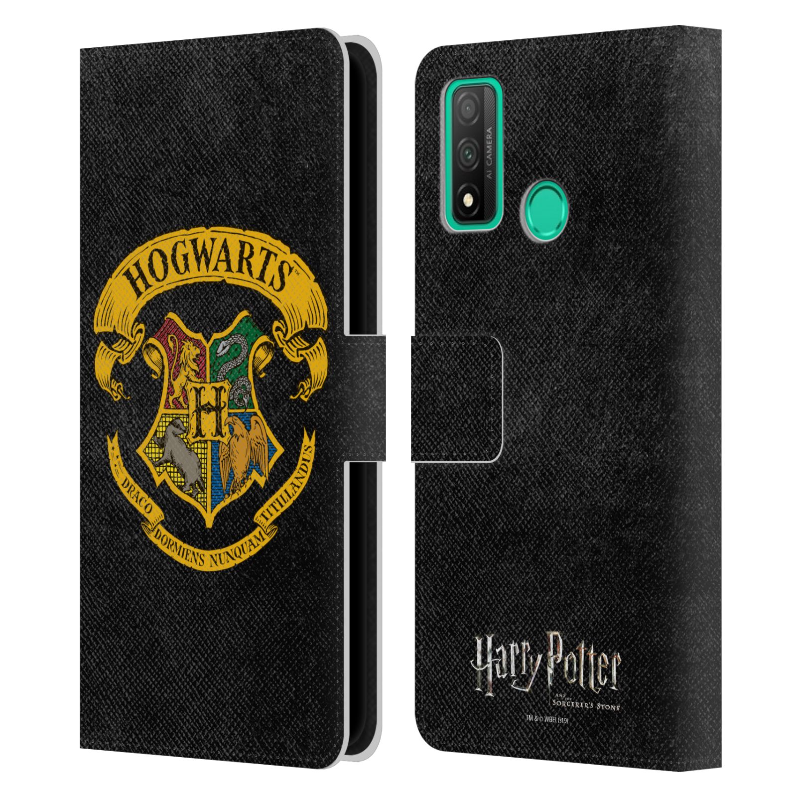 Pouzdro na mobil Huawei P SMART 2020 - HEAD CASE - Harry Potter - Znak Bradavic