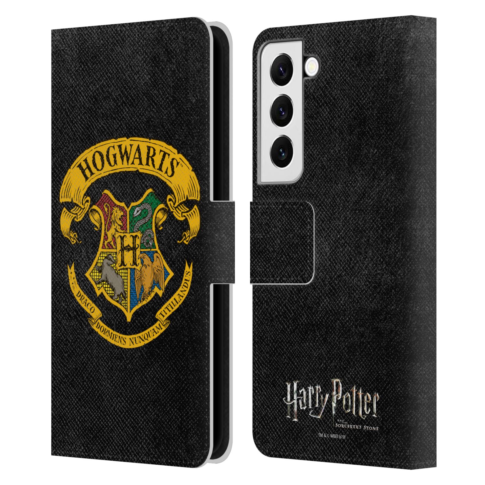Pouzdro na mobil Samsung Galaxy S22 5G - HEAD CASE - Harry Potter - Znak Bradavic